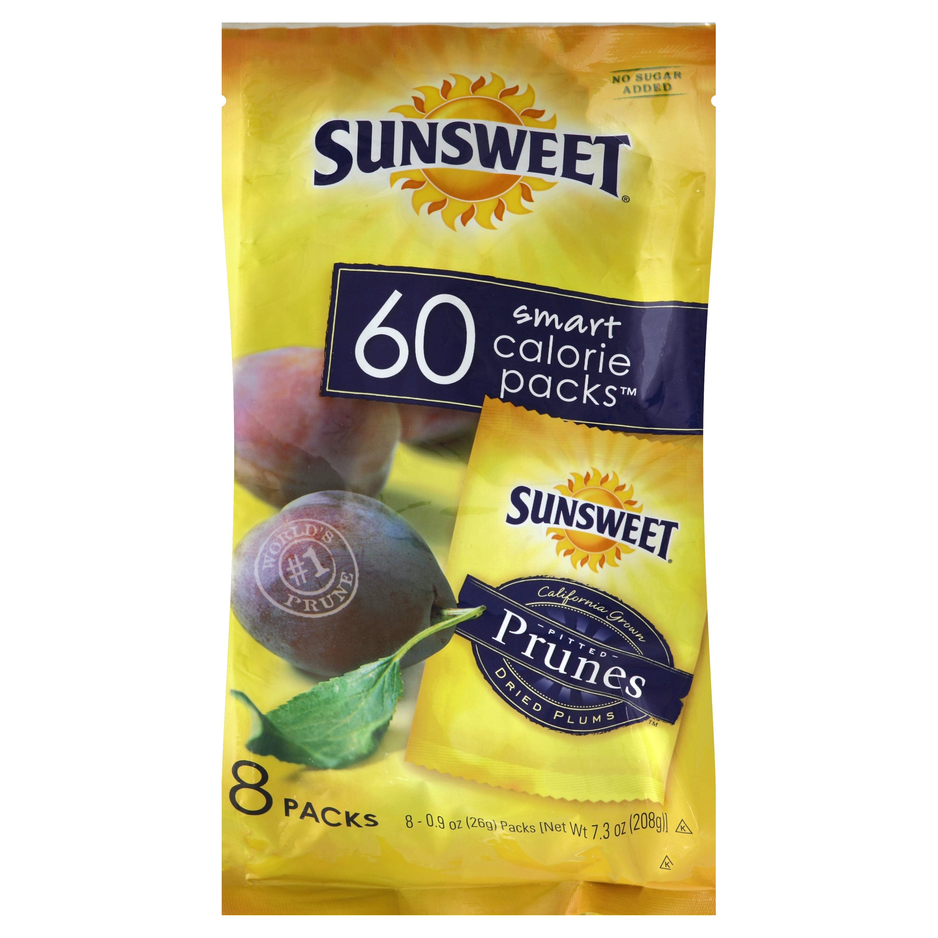 Sunsweet Dried Plums 8 Ea