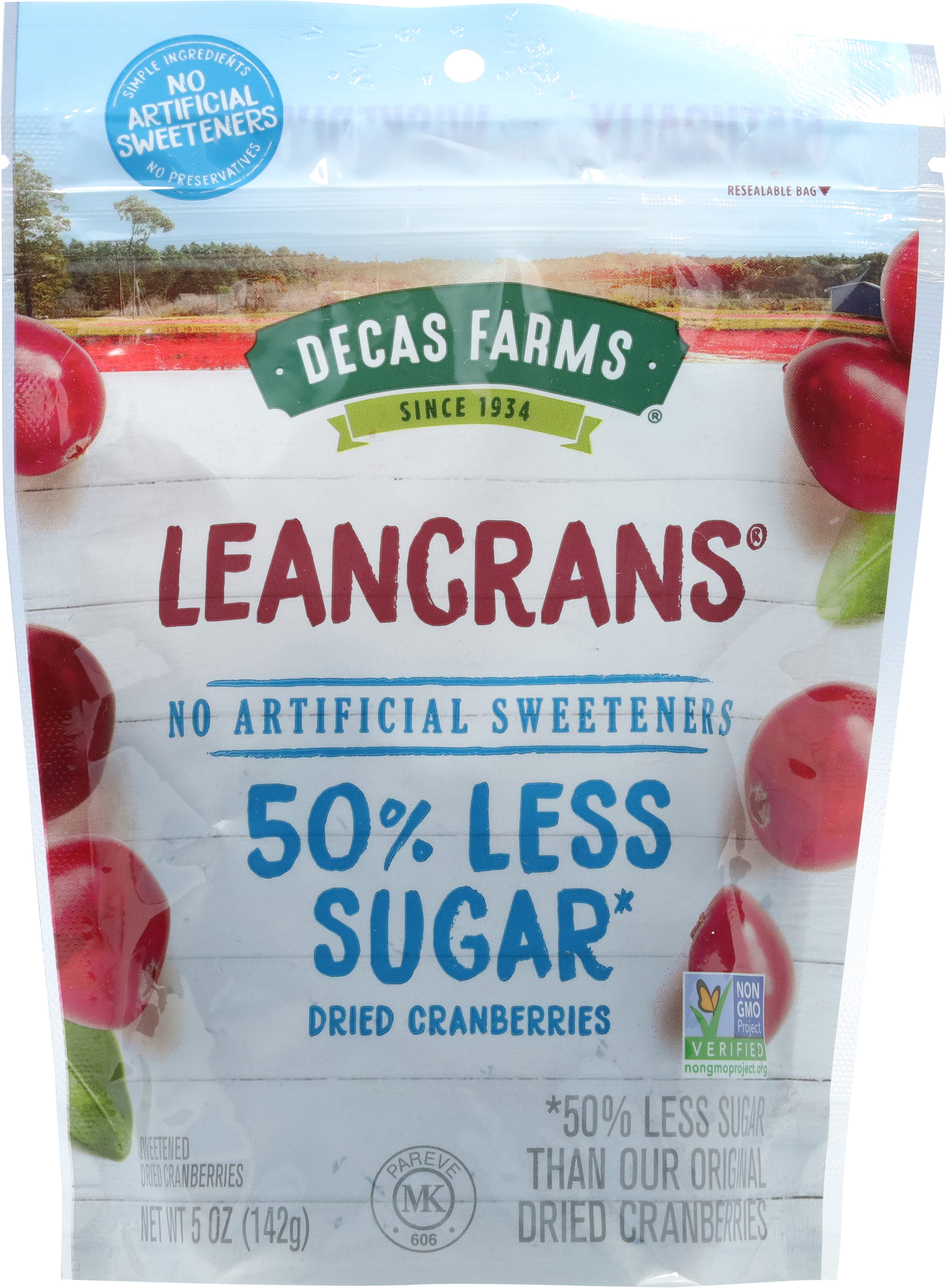 Cranberries, Dried, Sweetened