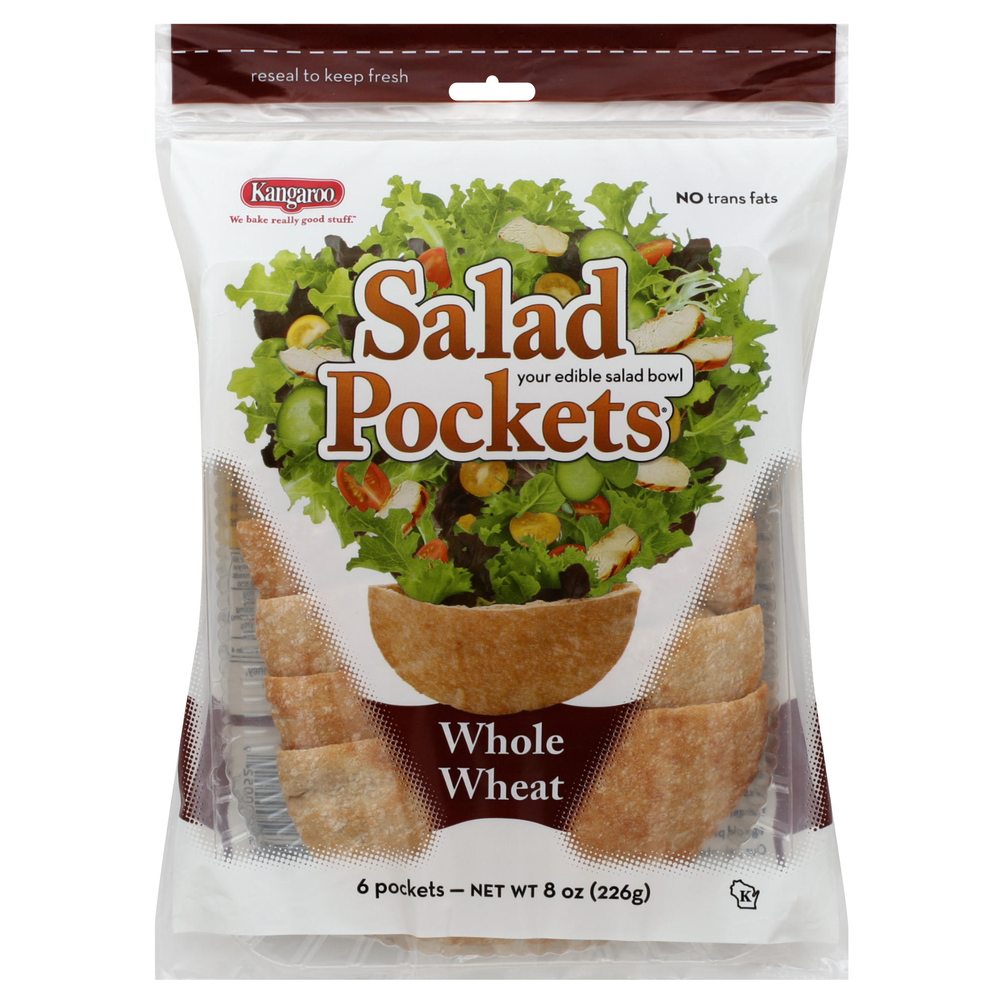 Kangaroo Salad Pockets 6 Ea