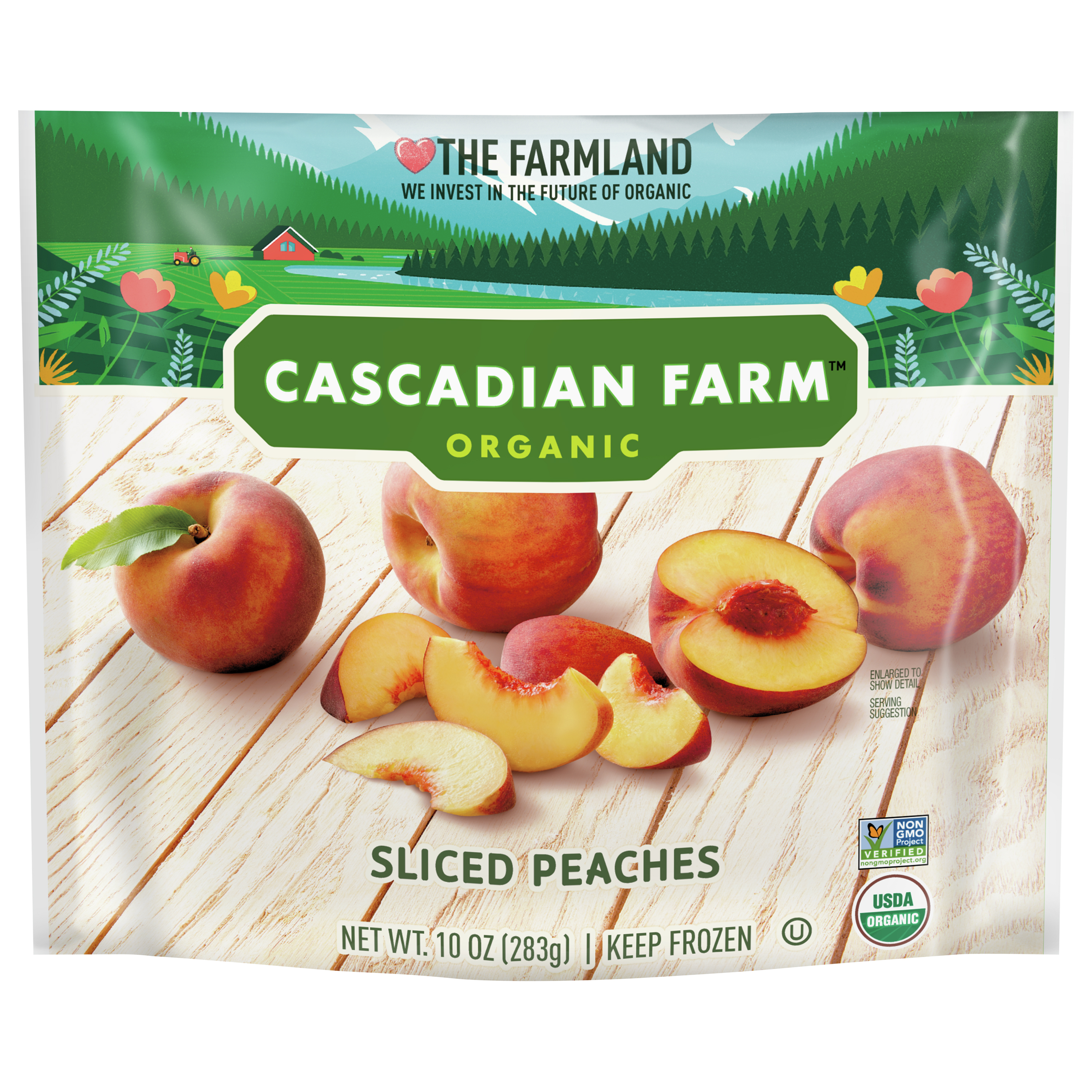 Peaches, Organic, Sliced