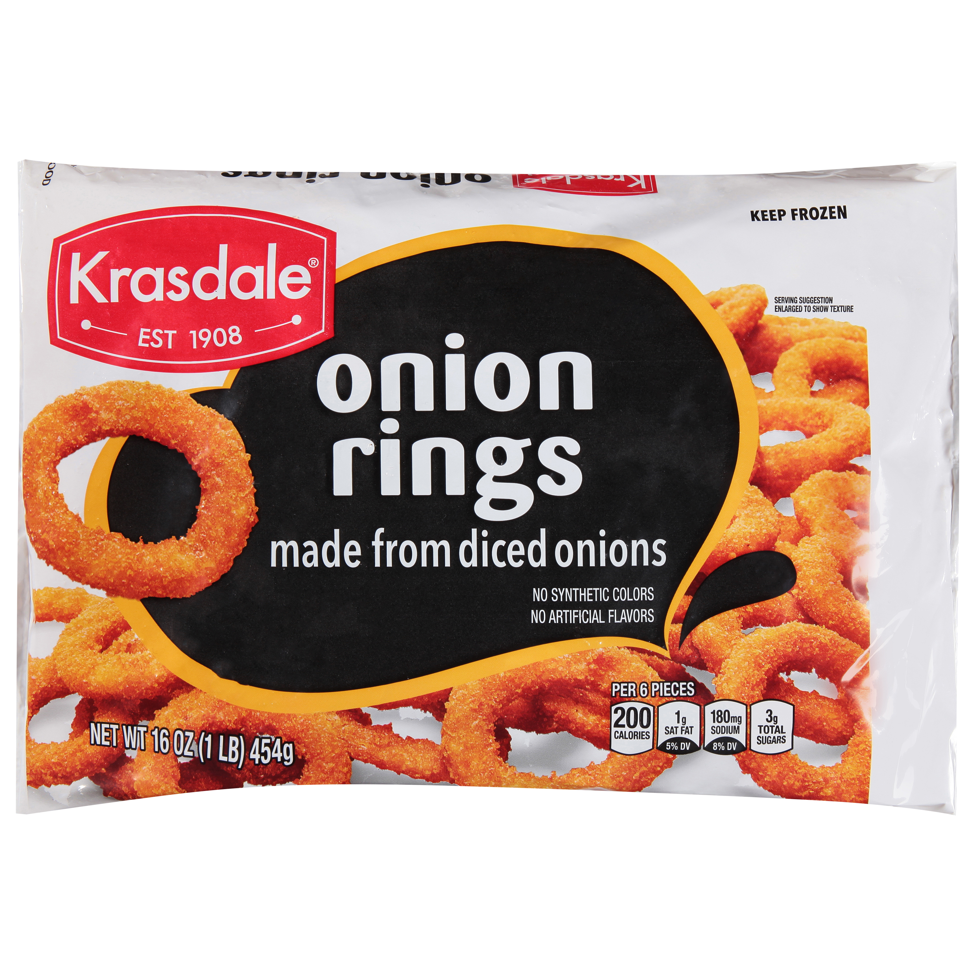 Krasdale Onion Rings 16 Oz