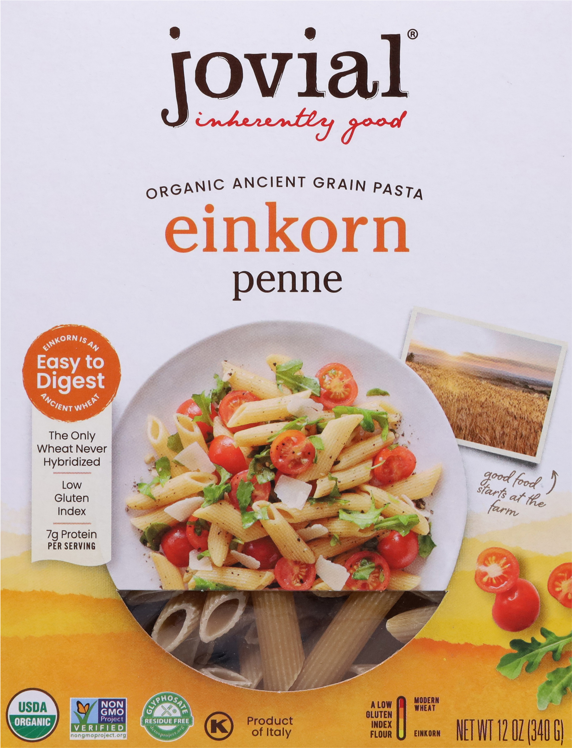Penne, Einkorn
