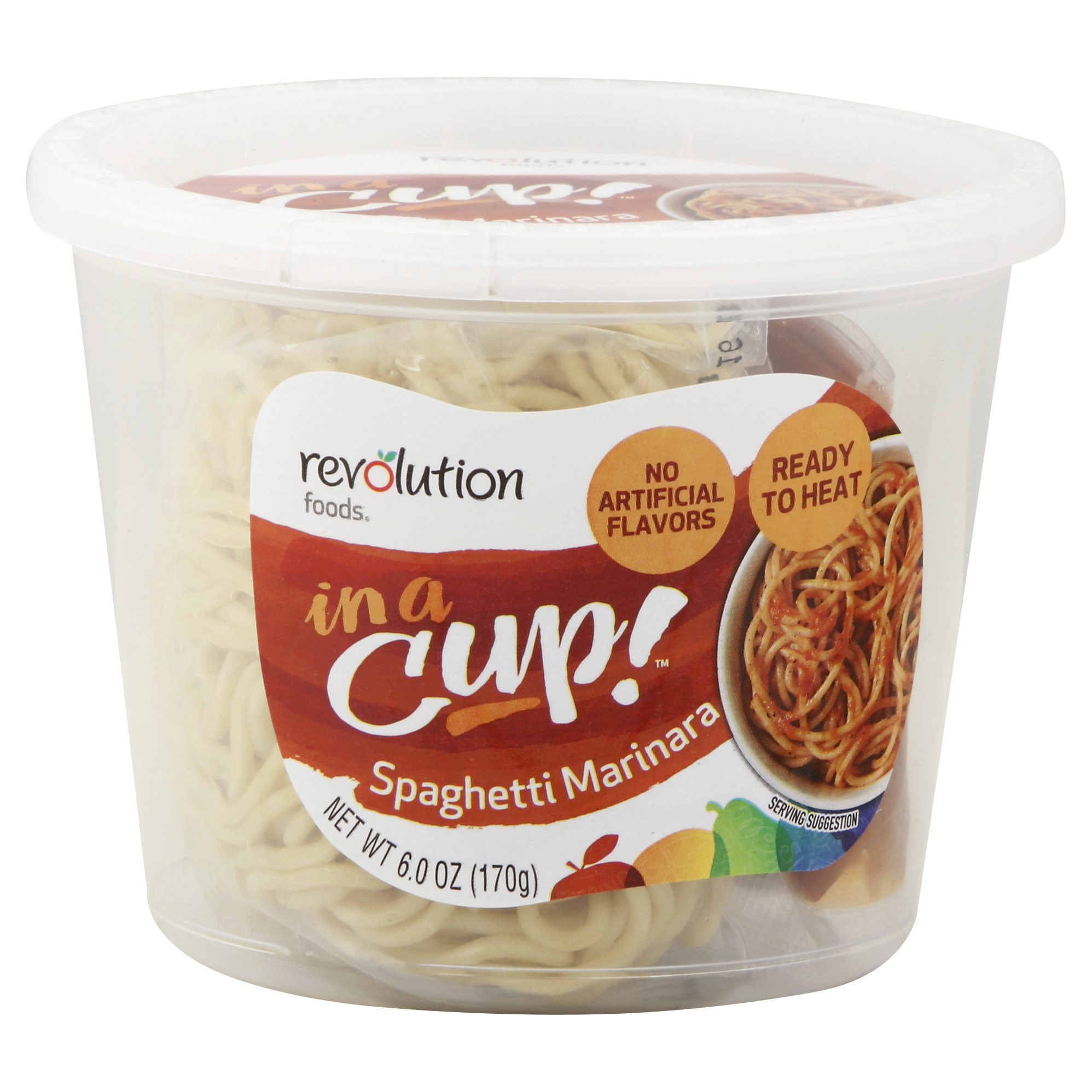 Revolution Foods Spaghetti Marinara 6 Oz