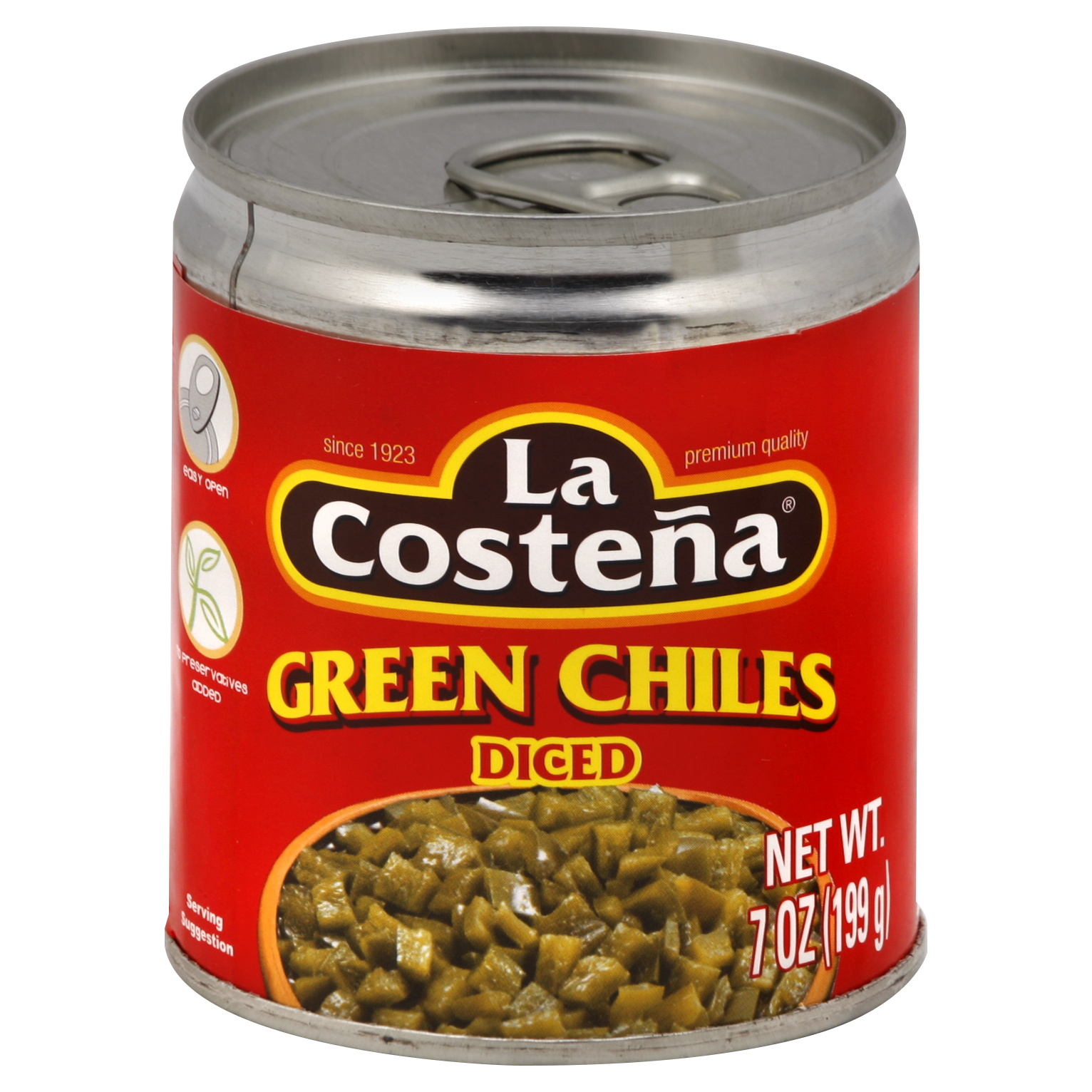 La Costena Green Chiles 7 Oz