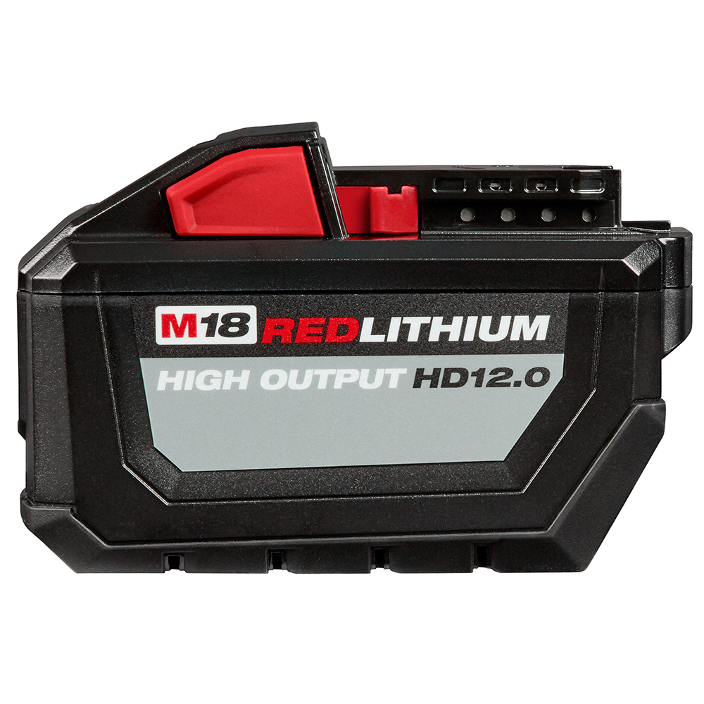 White Cap | Milwaukee M18 REDLITHIUM High Output HD12.0 Battery Pack
