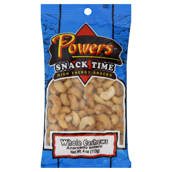 Powers Cashews 4 Oz