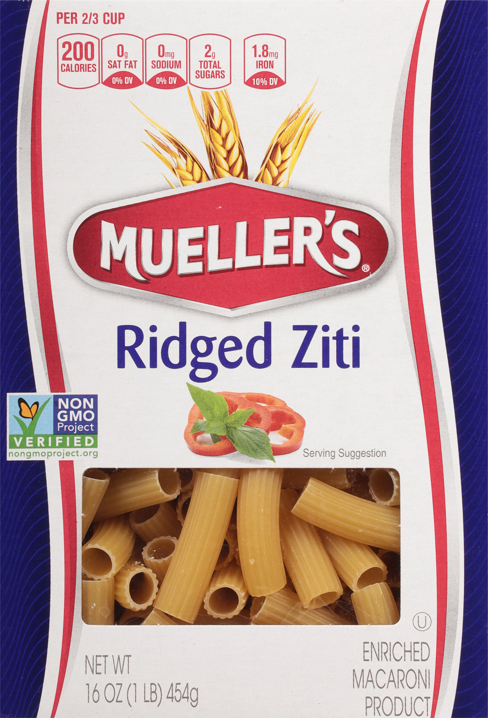 Ridged Ziti