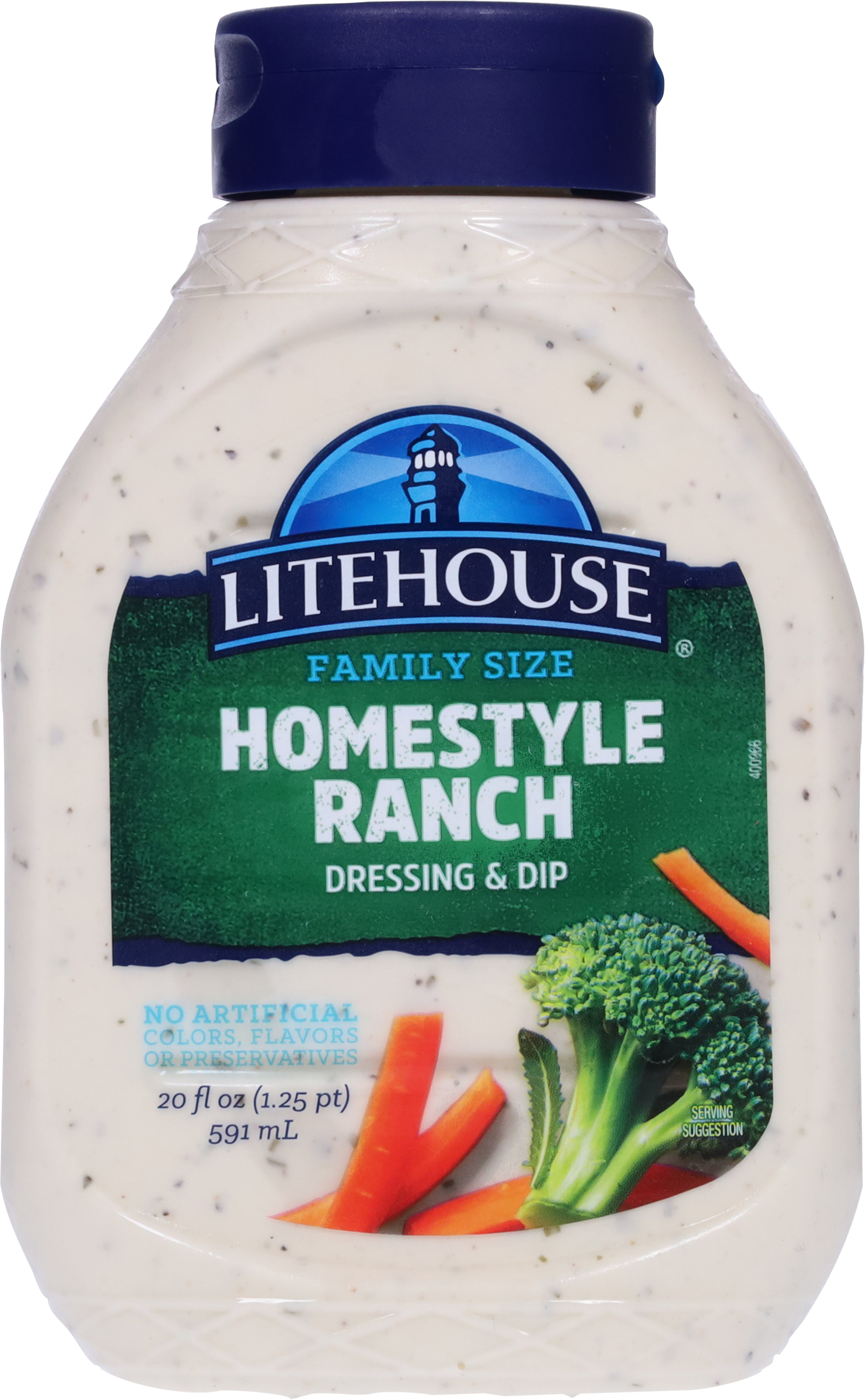 Calories in Dressing & Dip, Jalapeno Ranch from Litehouse
