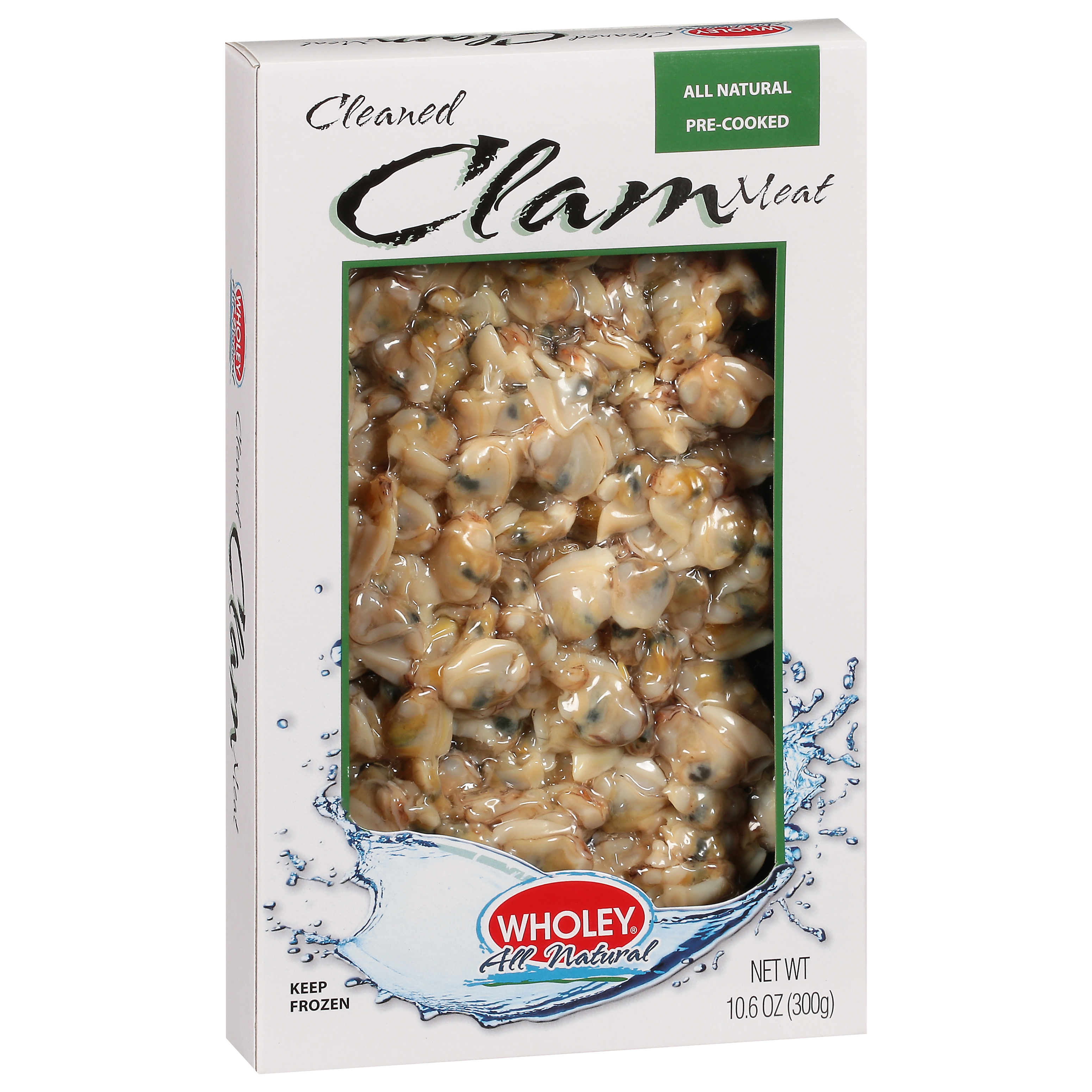 Wholey All Natural Cleaned Clam Meat 10.6 Oz