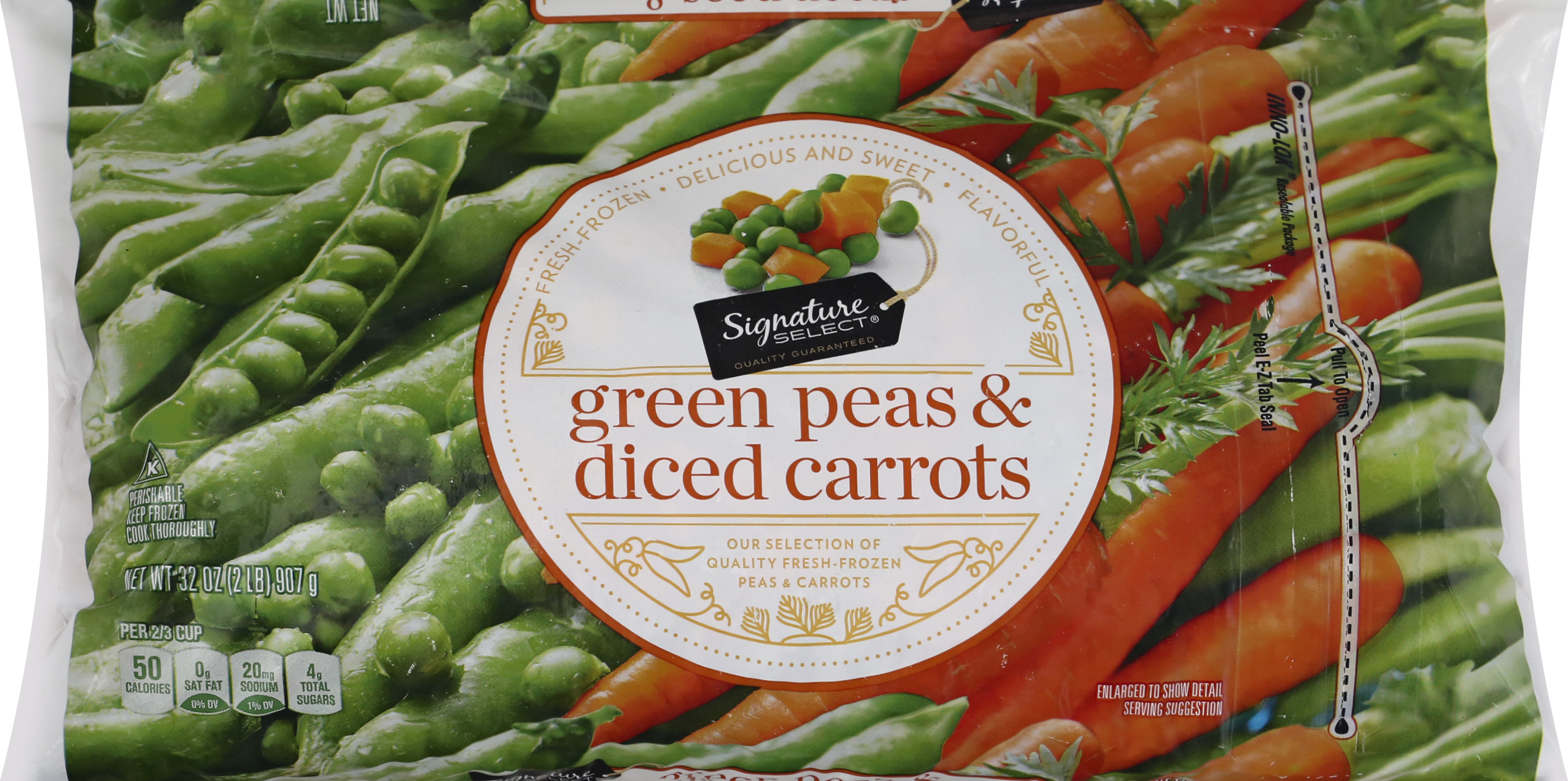 Green Peas & Diced Carrots