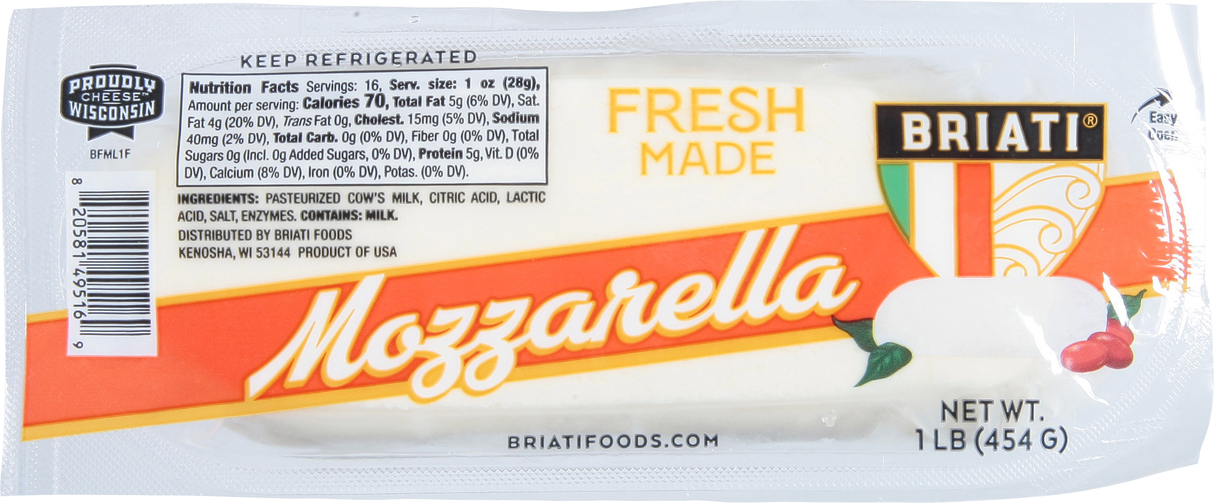 Cheese Slices, Mozzarella