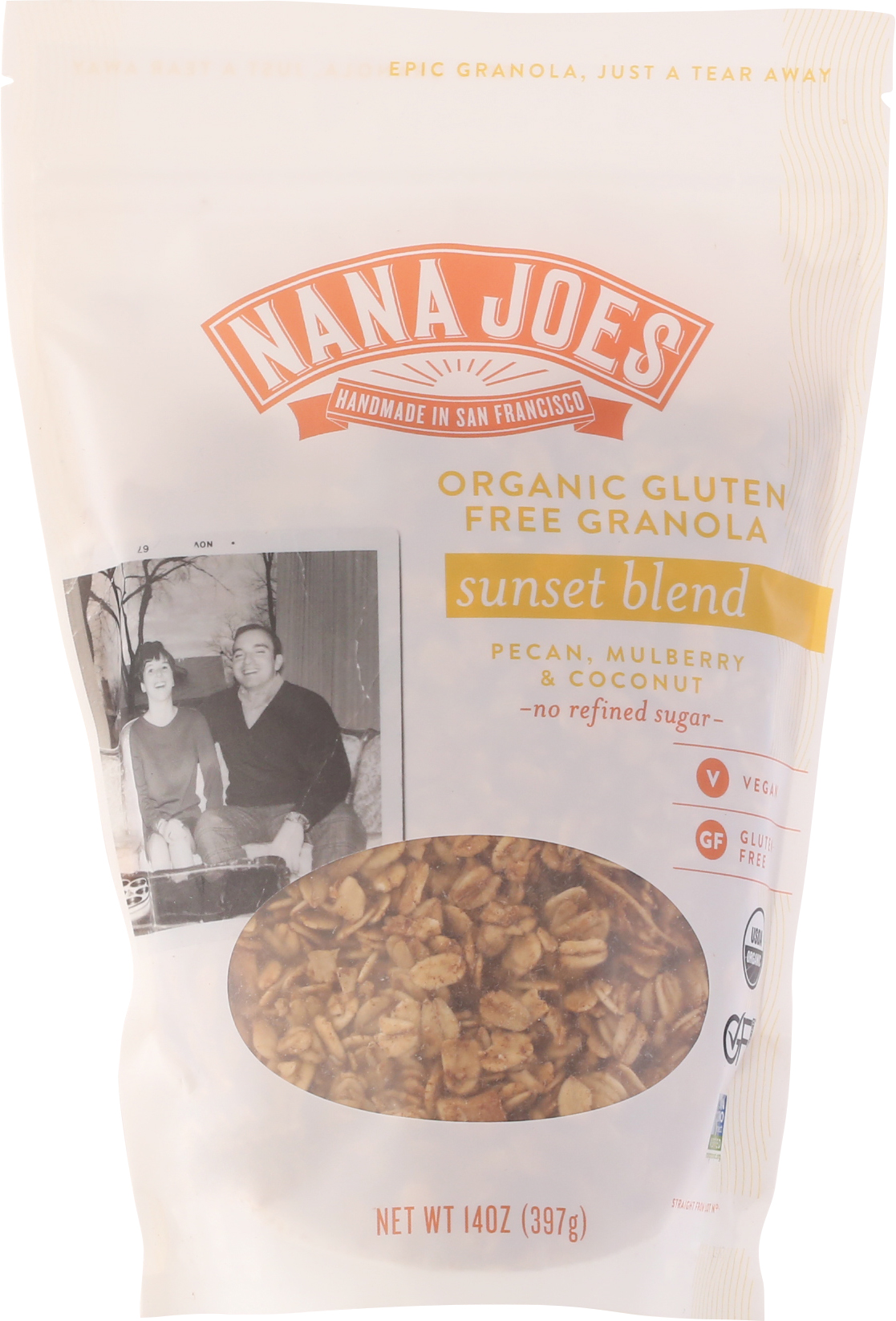 Granola, Organic, Gluten Free, Sunset Blend