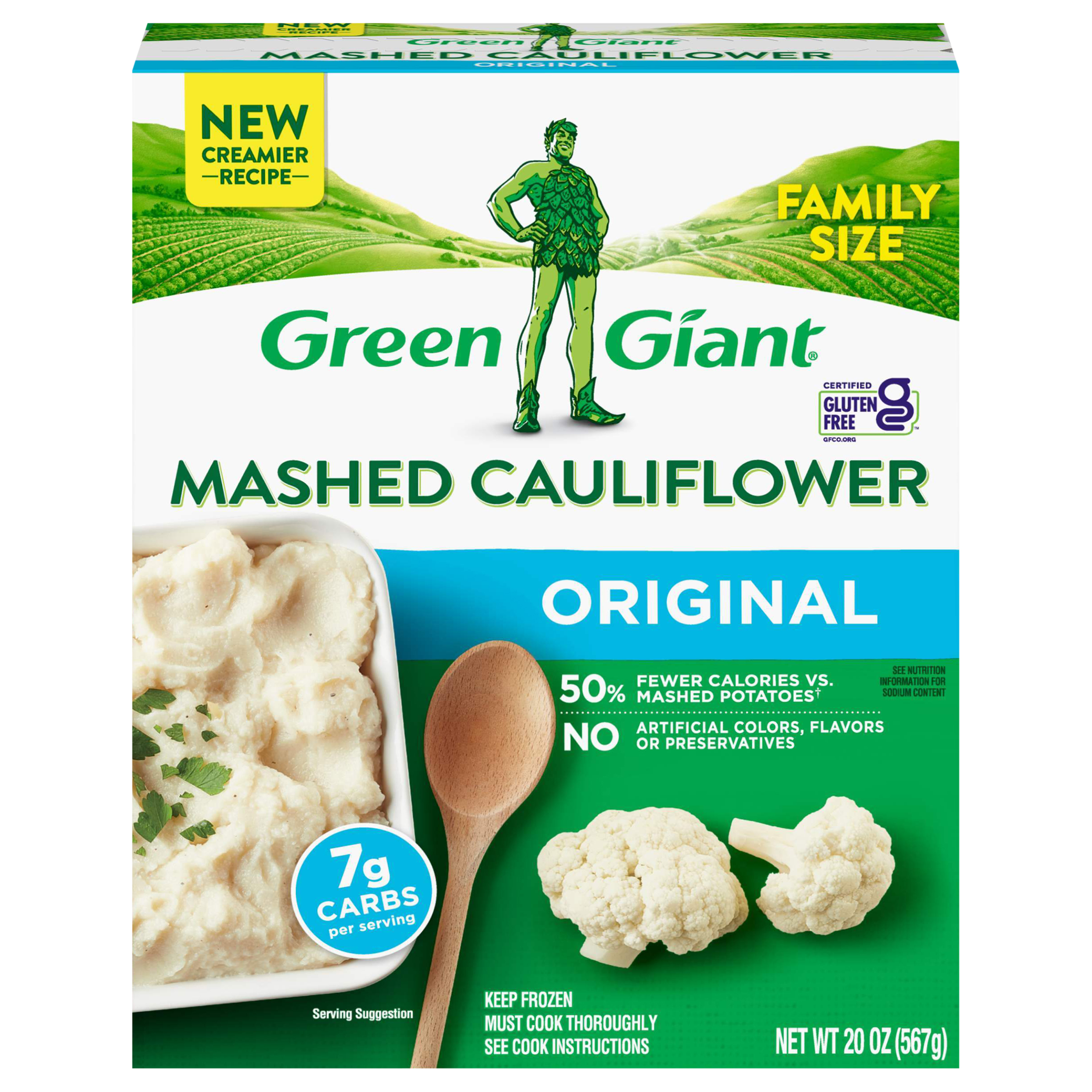Mashed Cauliflower, Original, Family Size