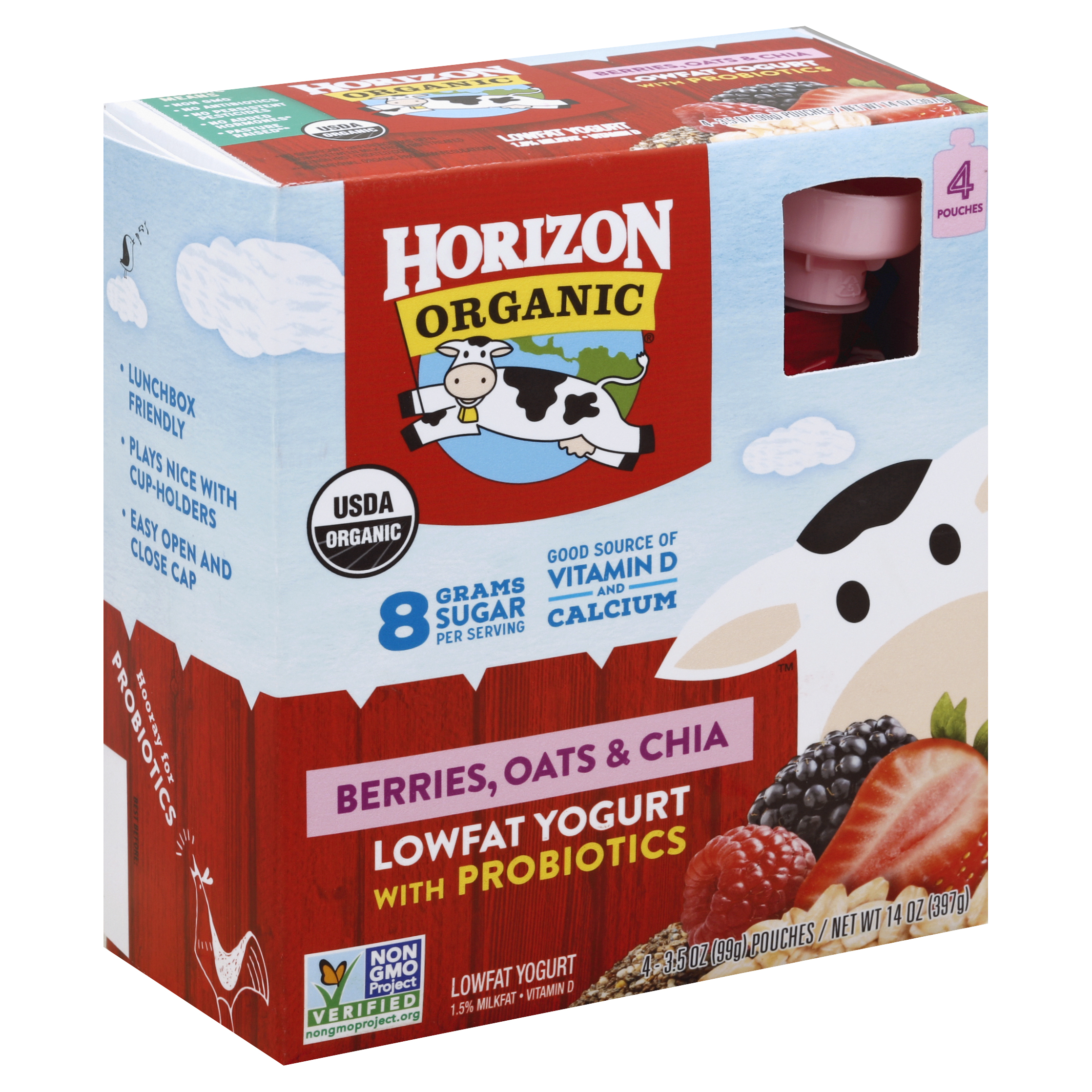 Horizon Yogurt 4 Ea