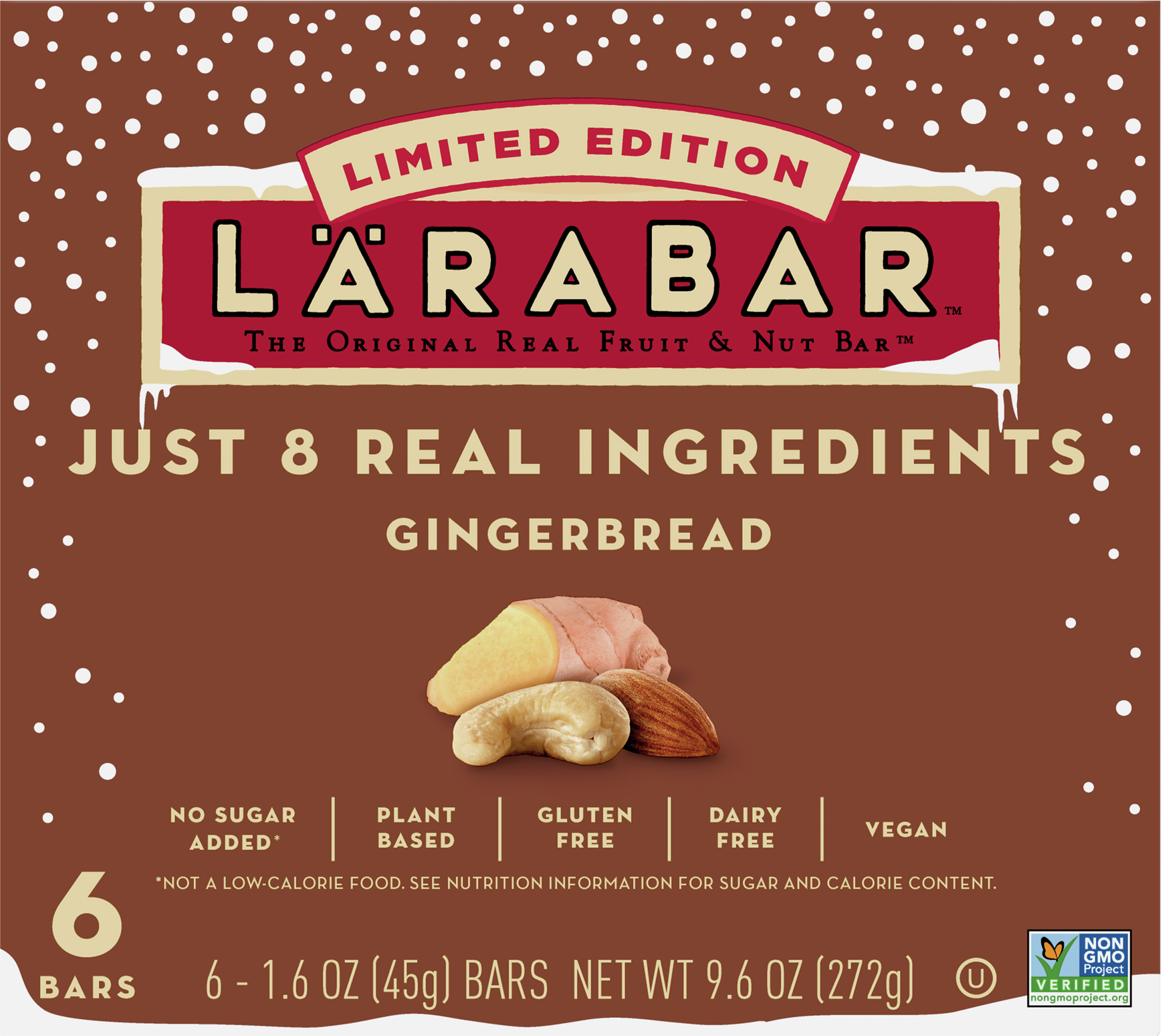 Fruit & Nut Bar, Gingerbread