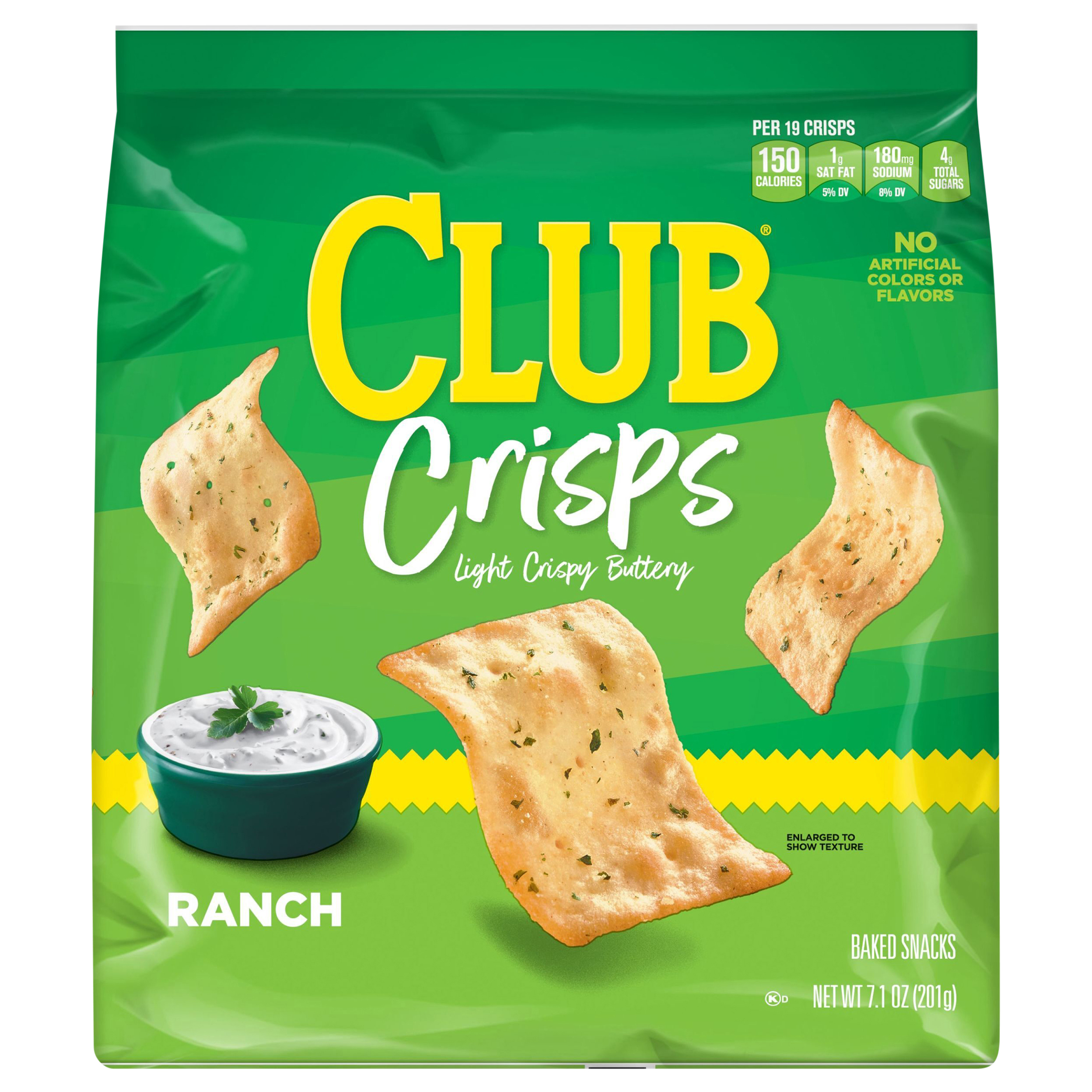 Baked Snacks, Ranch, Crisps