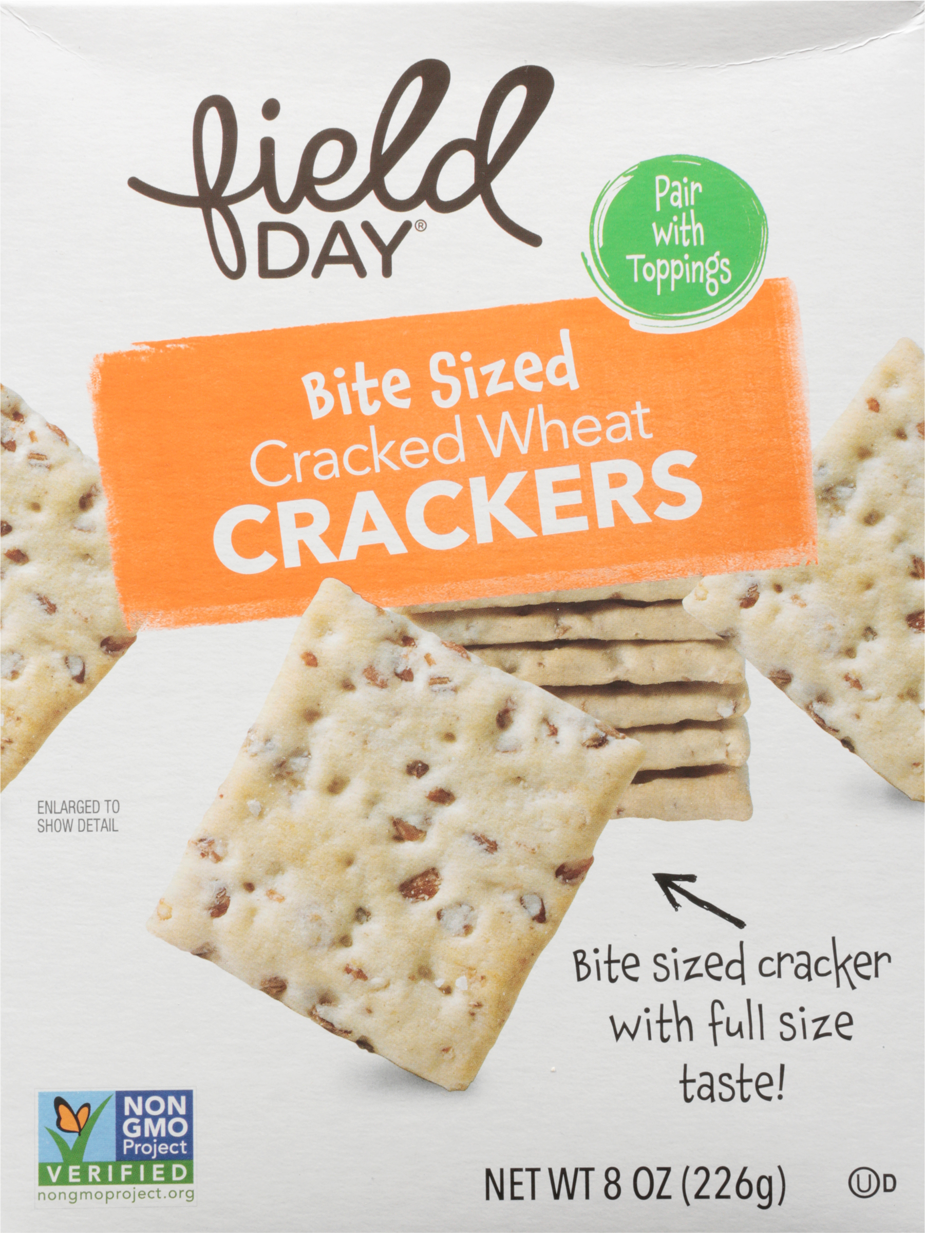 Crackers, Cracked Wheat, Bite Sized