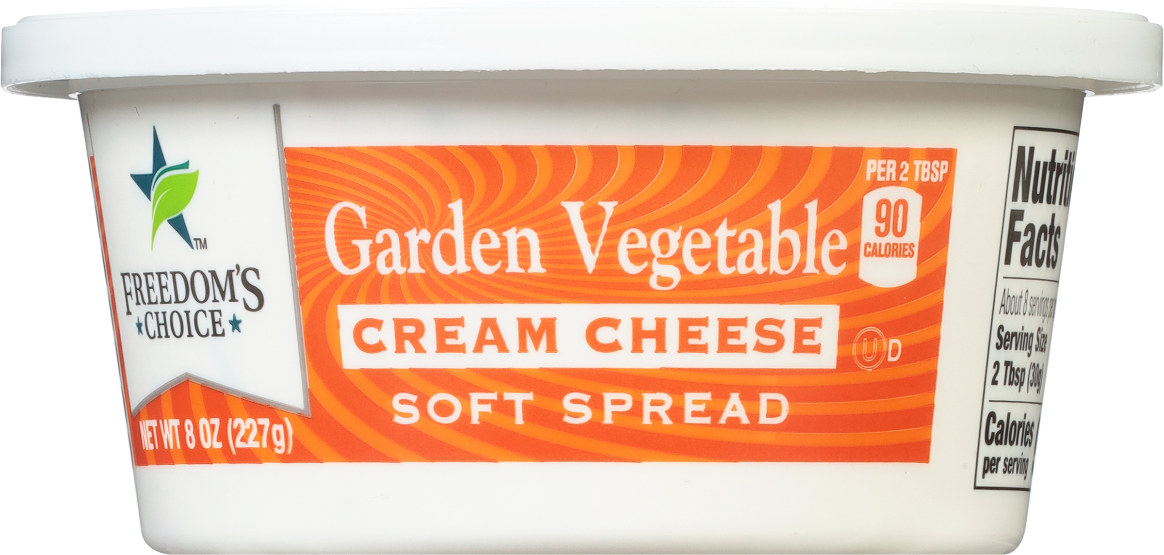 Cream Cheese, Garden Vegetable, Soft Spread