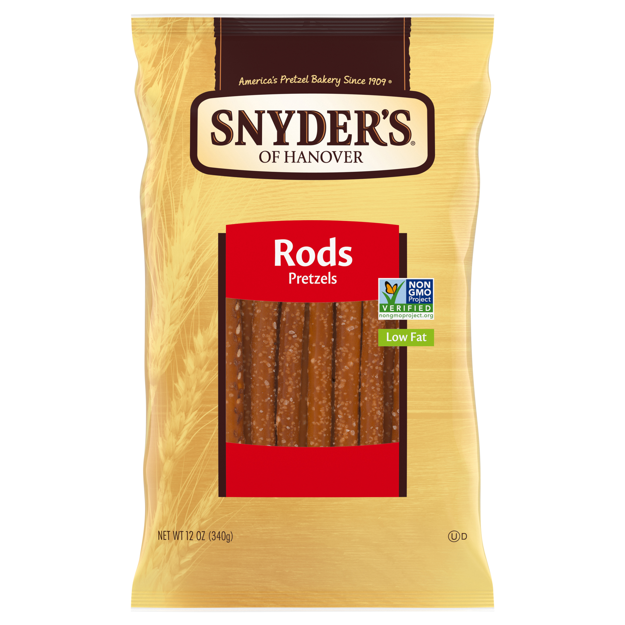 Calories in Pretzel, Honey Wheat, Braided, Twists from Snyder's of Hanover