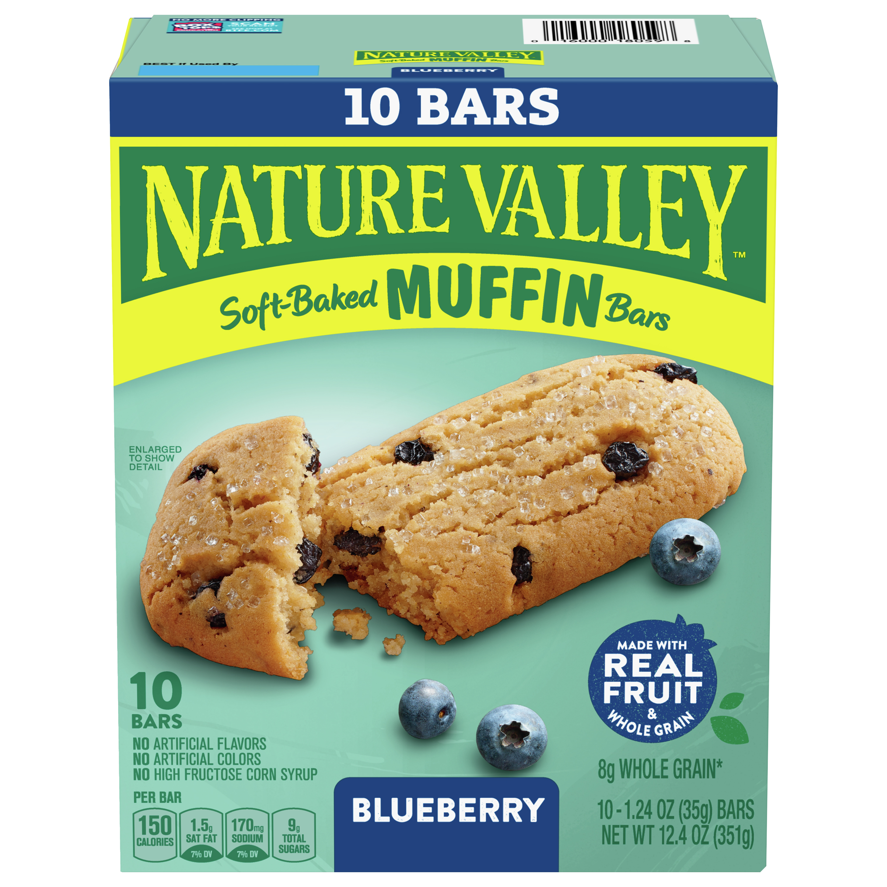 Muffin Bars, Blueberry, Soft-Baked