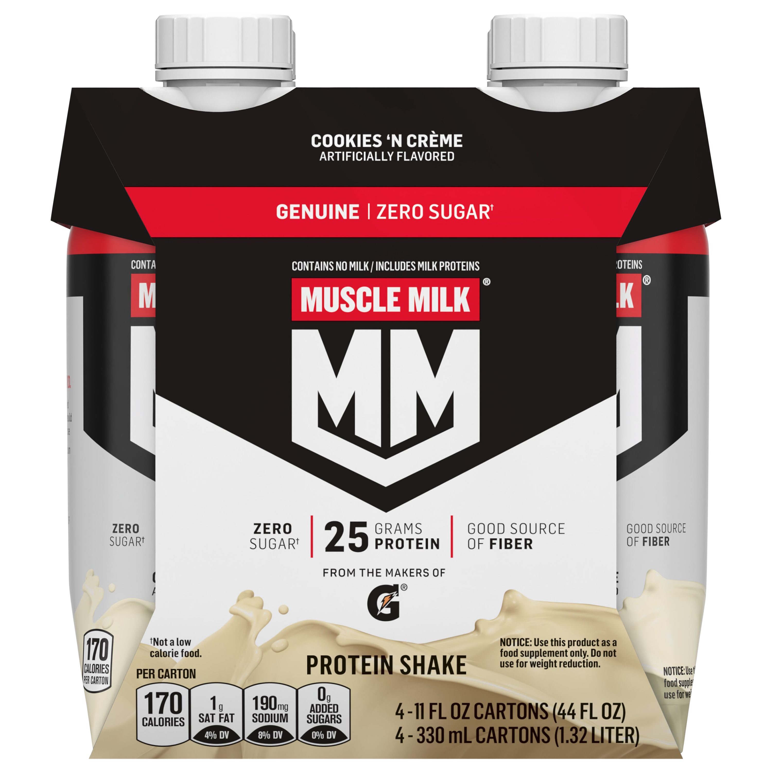 Protein Shake, Zero Sugar, Cookies 'N Creme, Genuine