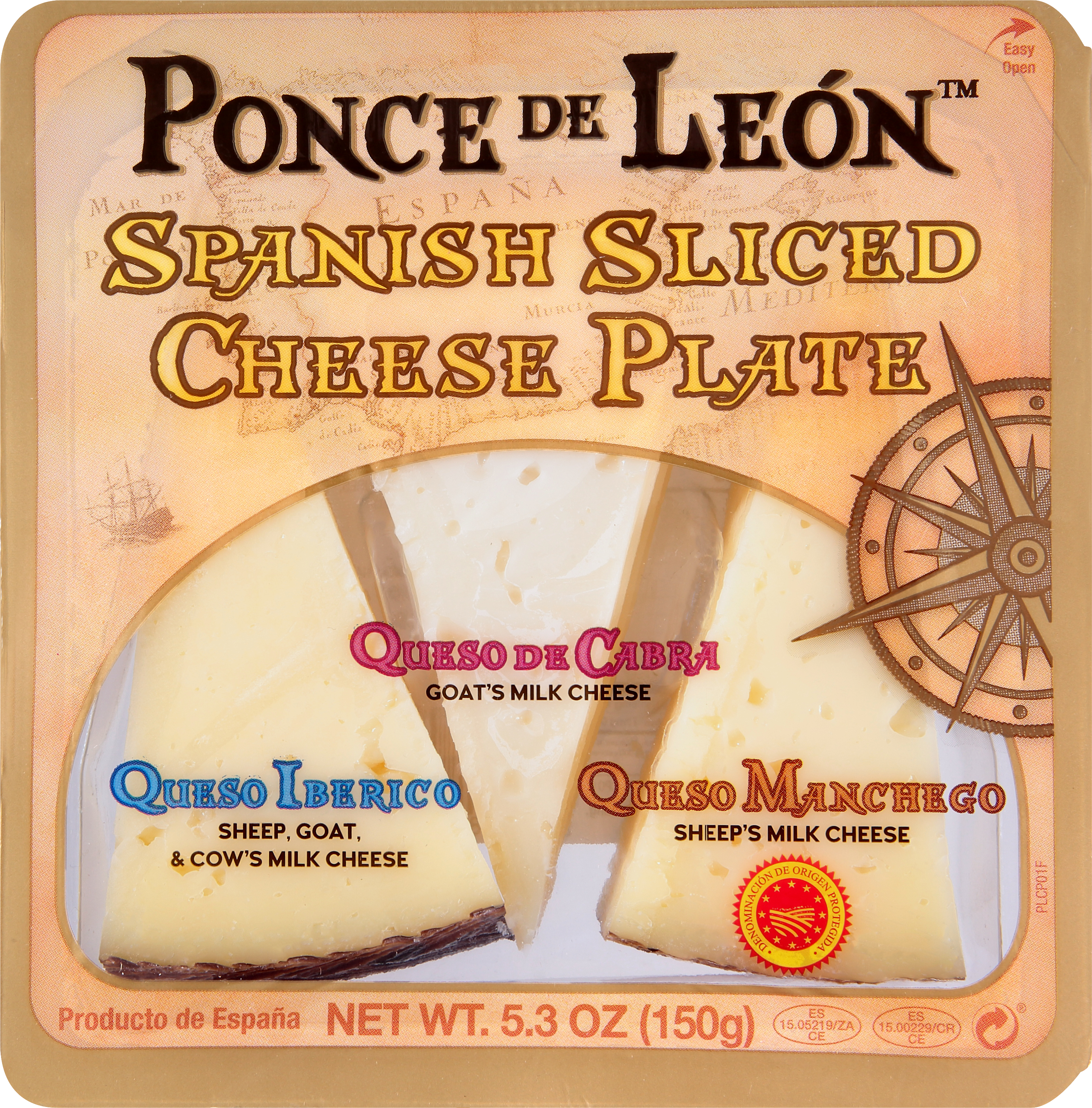 Cheese Plate, Spanish, Sliced
