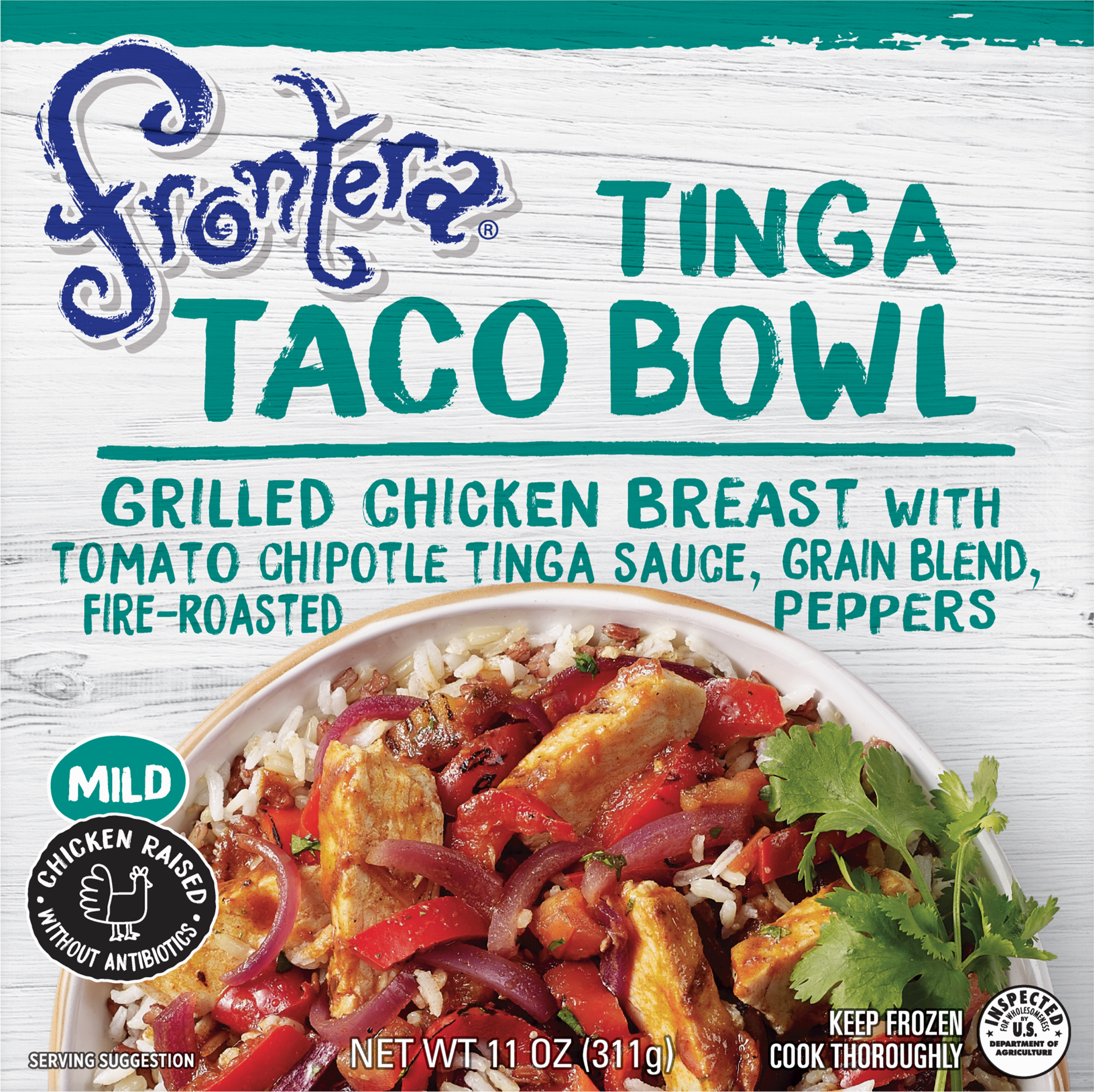 Taco Bowl, Tinga