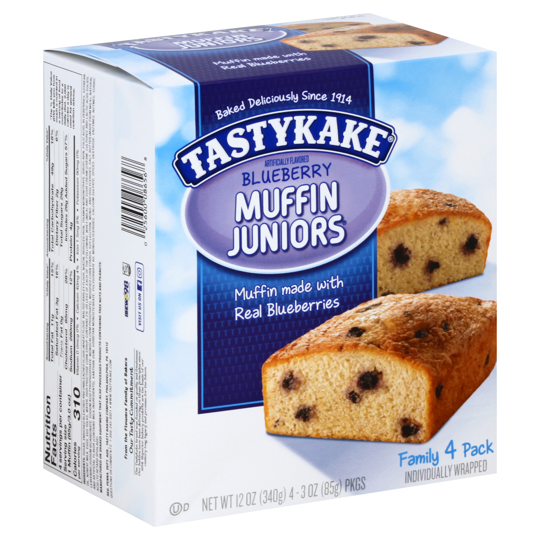 Tastykake Muffin 4 Ea