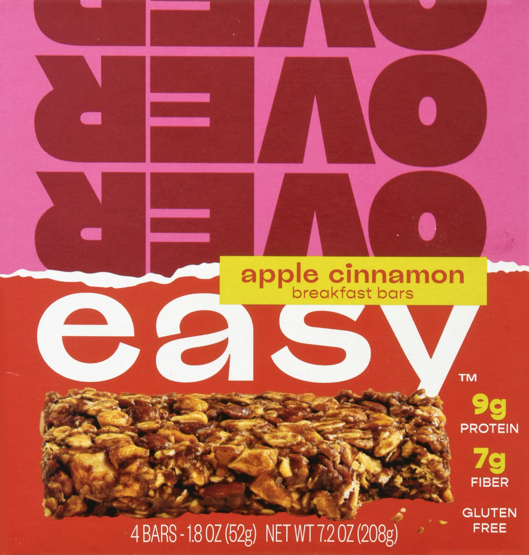 Breakfast Bars, Apple Cinnamon, 4 Pack