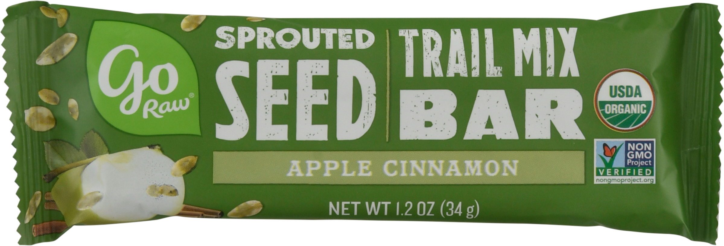 Trail Mix Bar, Apple Cinnamon, Sprouted Seed