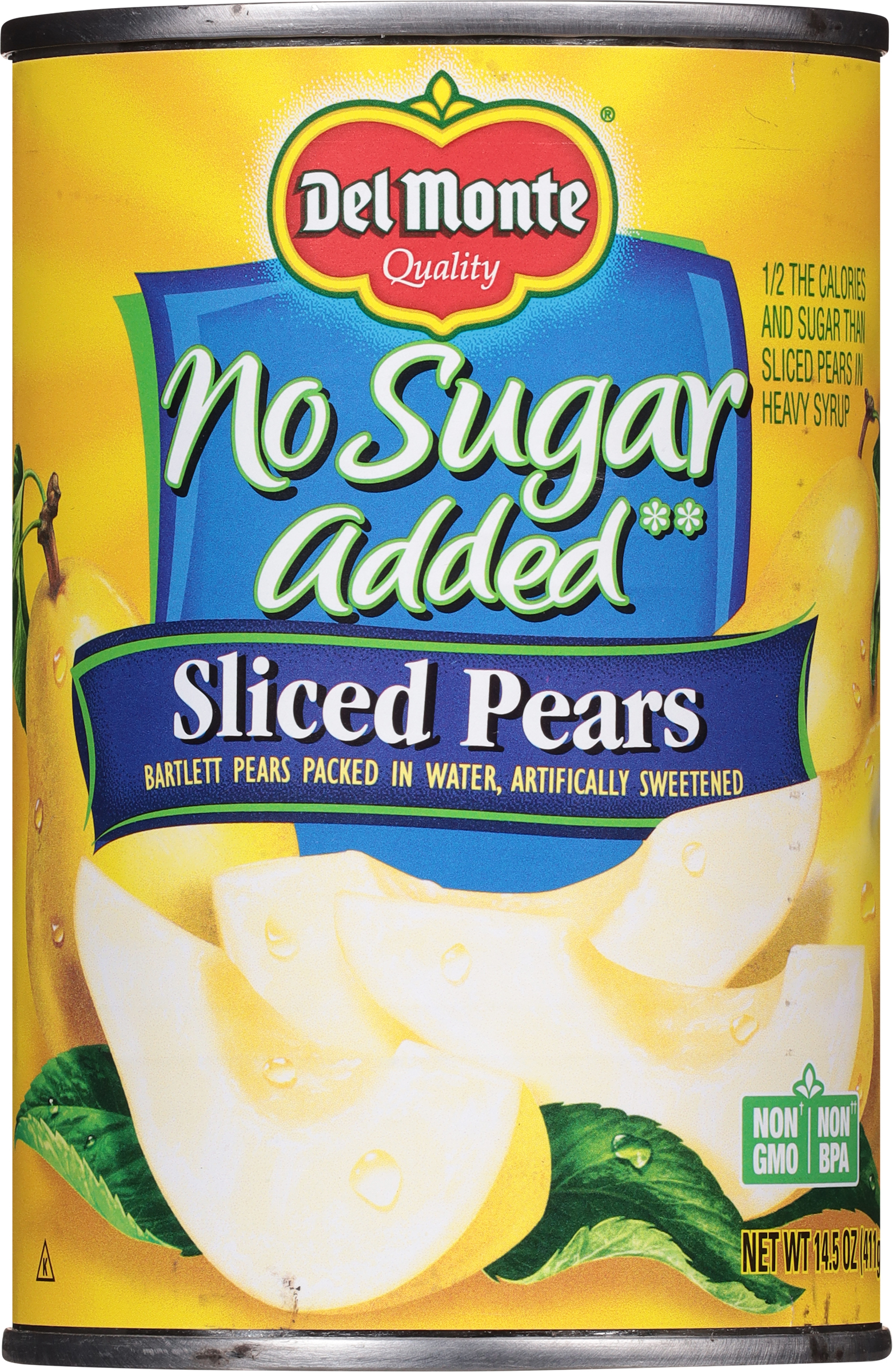 Sliced Pears, No Sugar Added