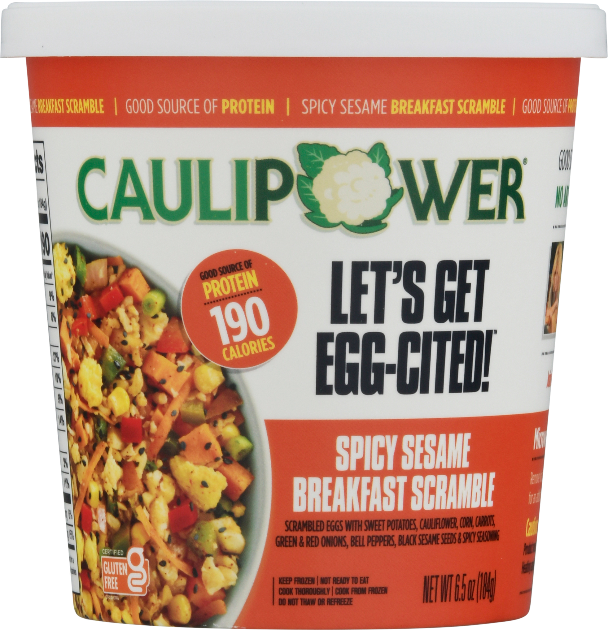 Breakfast Scramble, Spicy Sesame