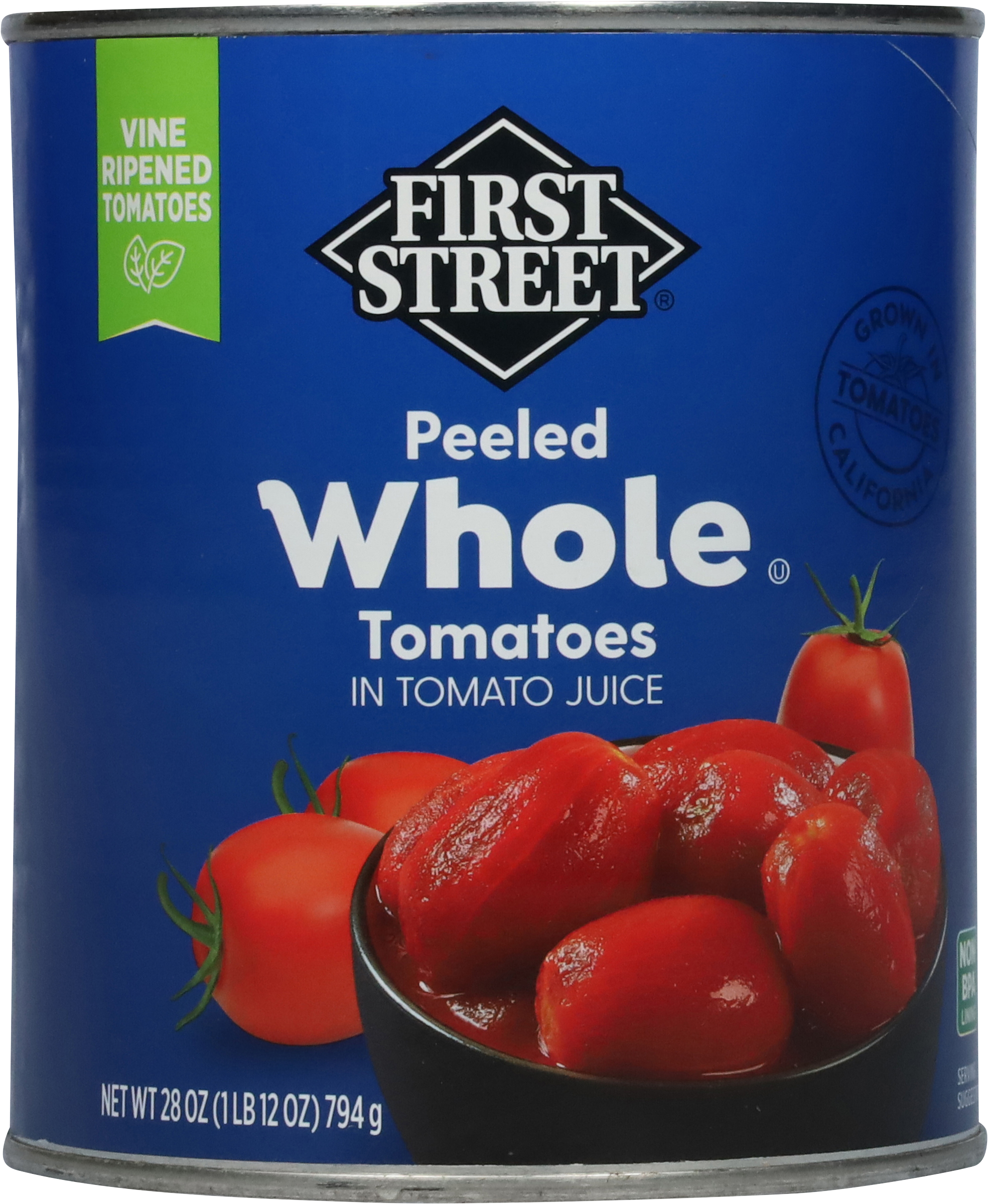 Tomatoes, Peeled, Whole