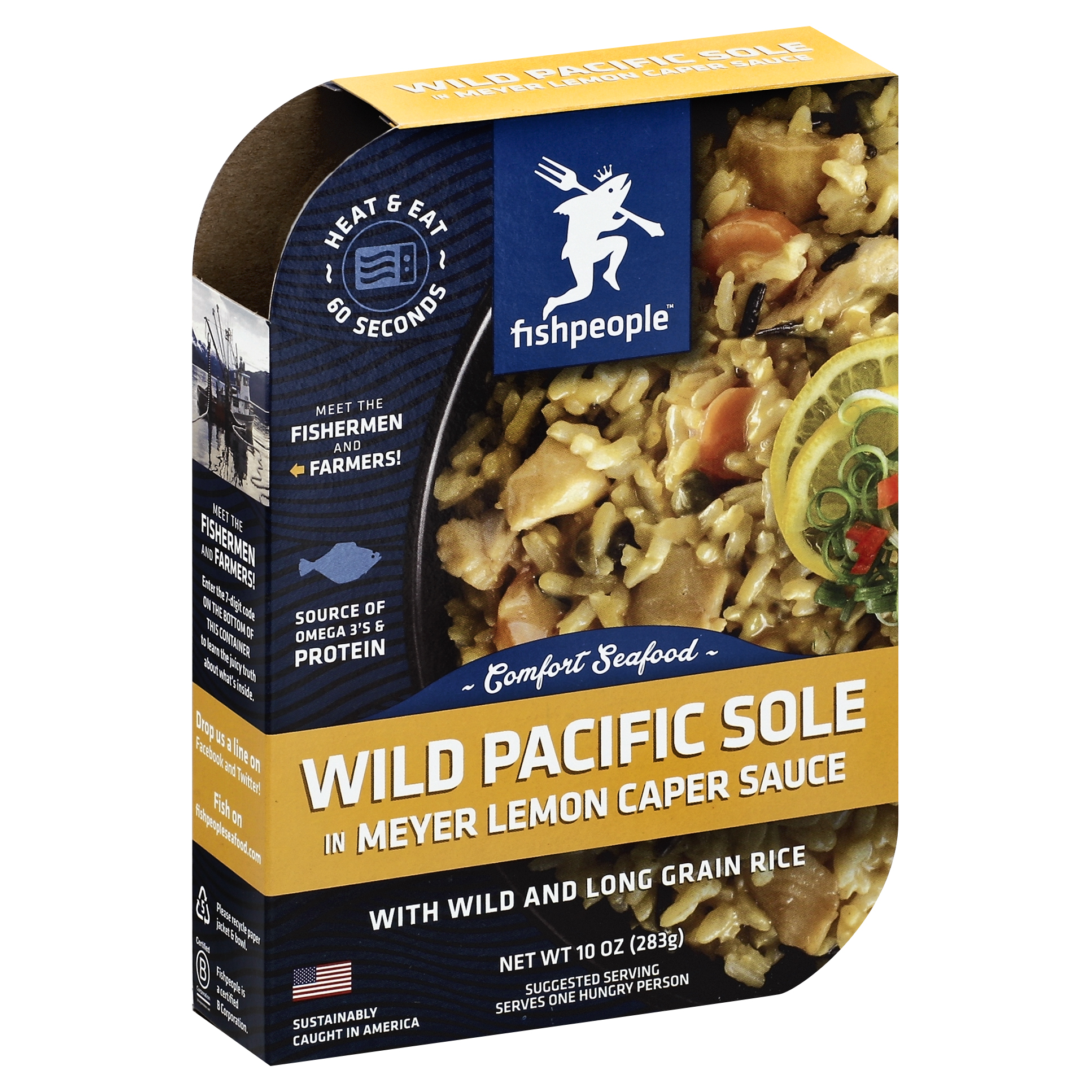 Fishpeople Wild Pacific Sole 10 Oz