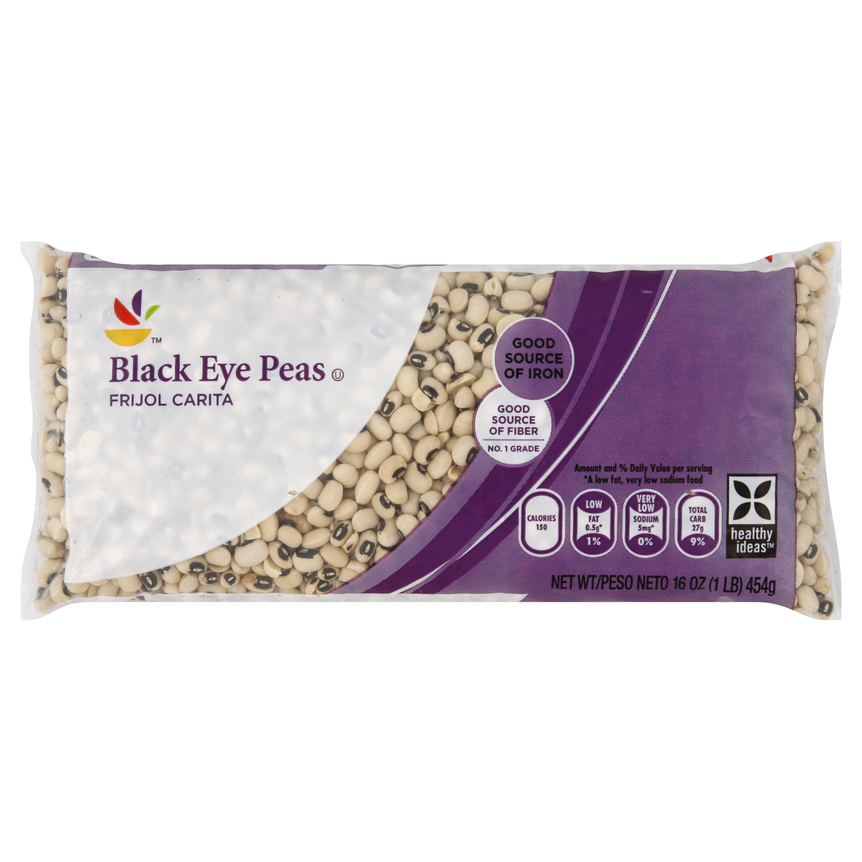 Stop & Shop Black Eye Peas 16 Oz