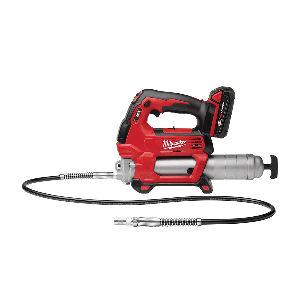 White Cap | Milwaukee M18 Cordless Grease Gun with Battery