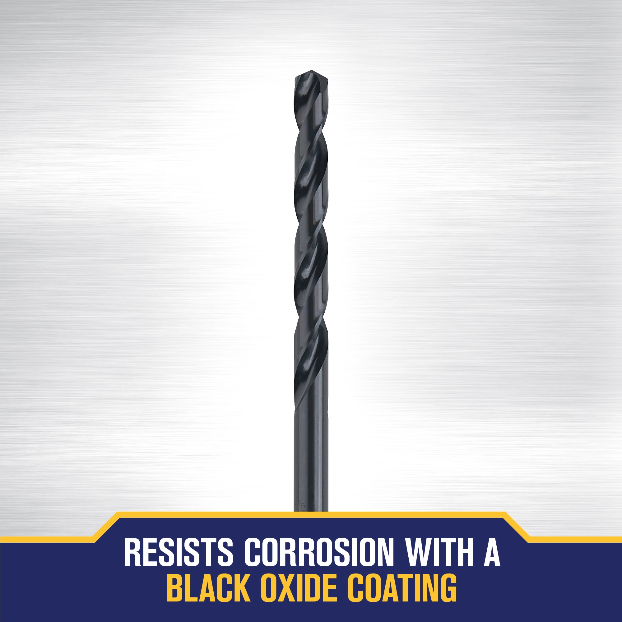 Irwin 3/8" Black Oxide Jobber Drill Bit