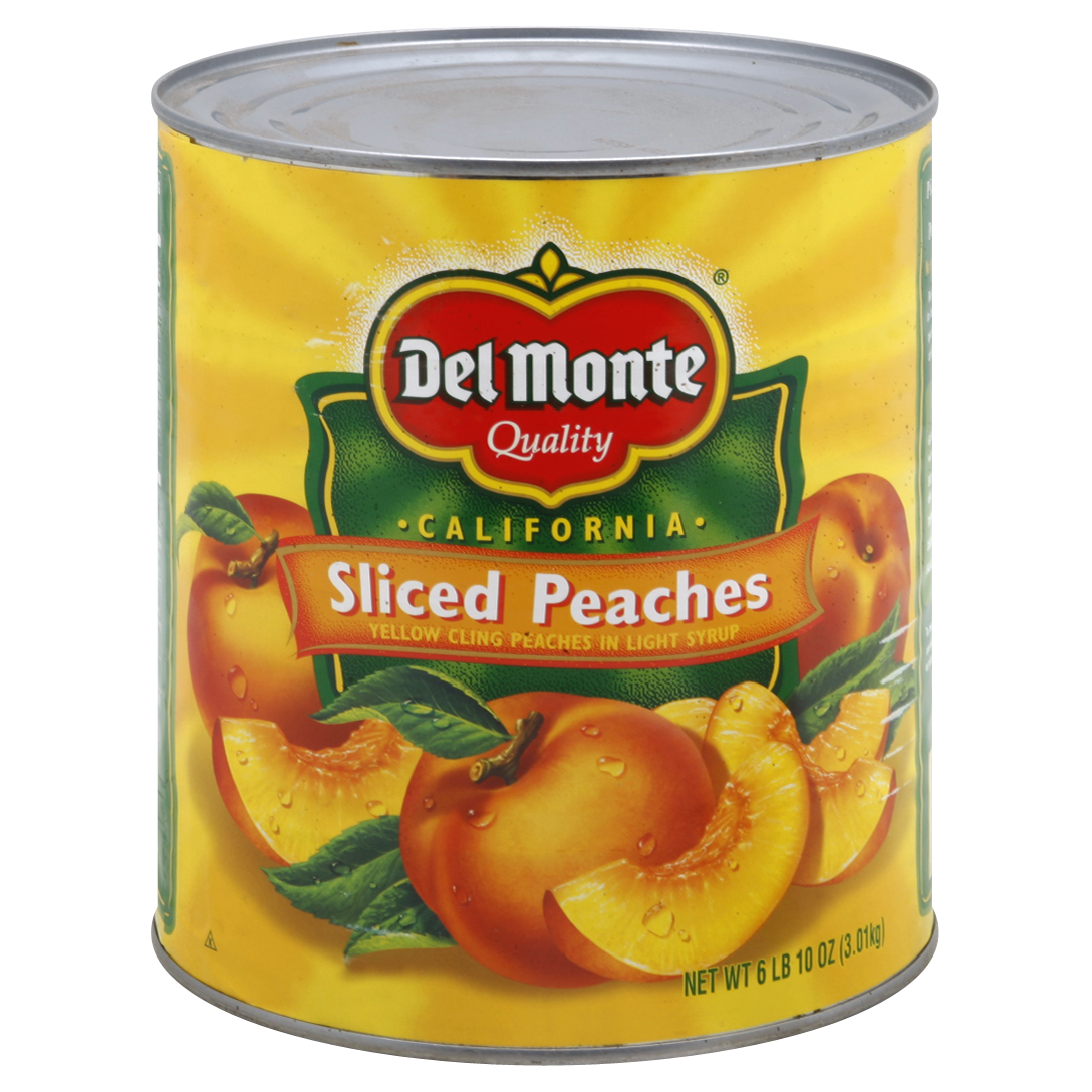 Del Monte Peaches 106 Oz