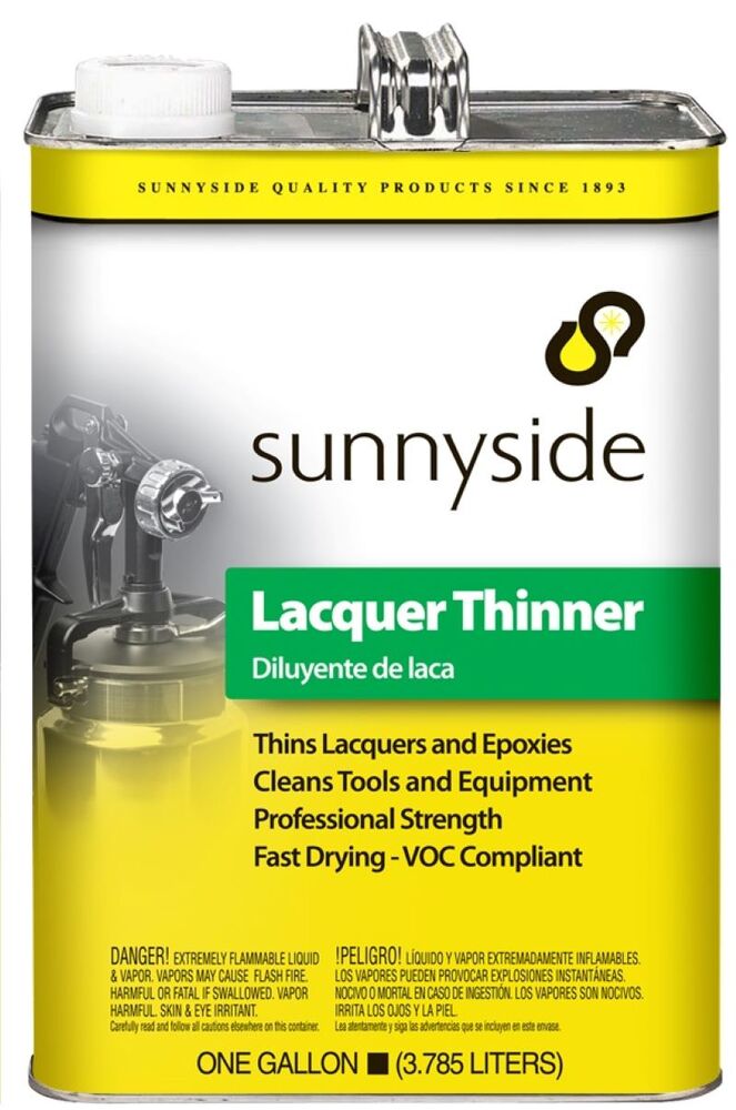 Sunnyside Corp Lacquer Thinner Voc Compliant 1gal - White Cap