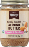 Almond Butter, Smooth & Unsalted, Lightly Toasted