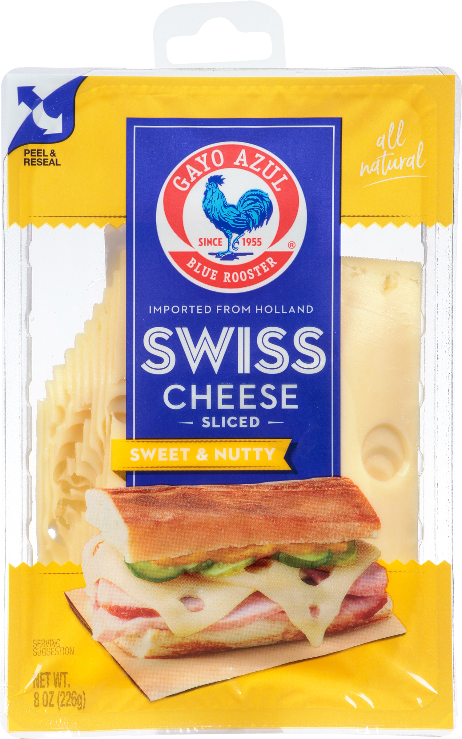 Sliced Cheese, Swiss