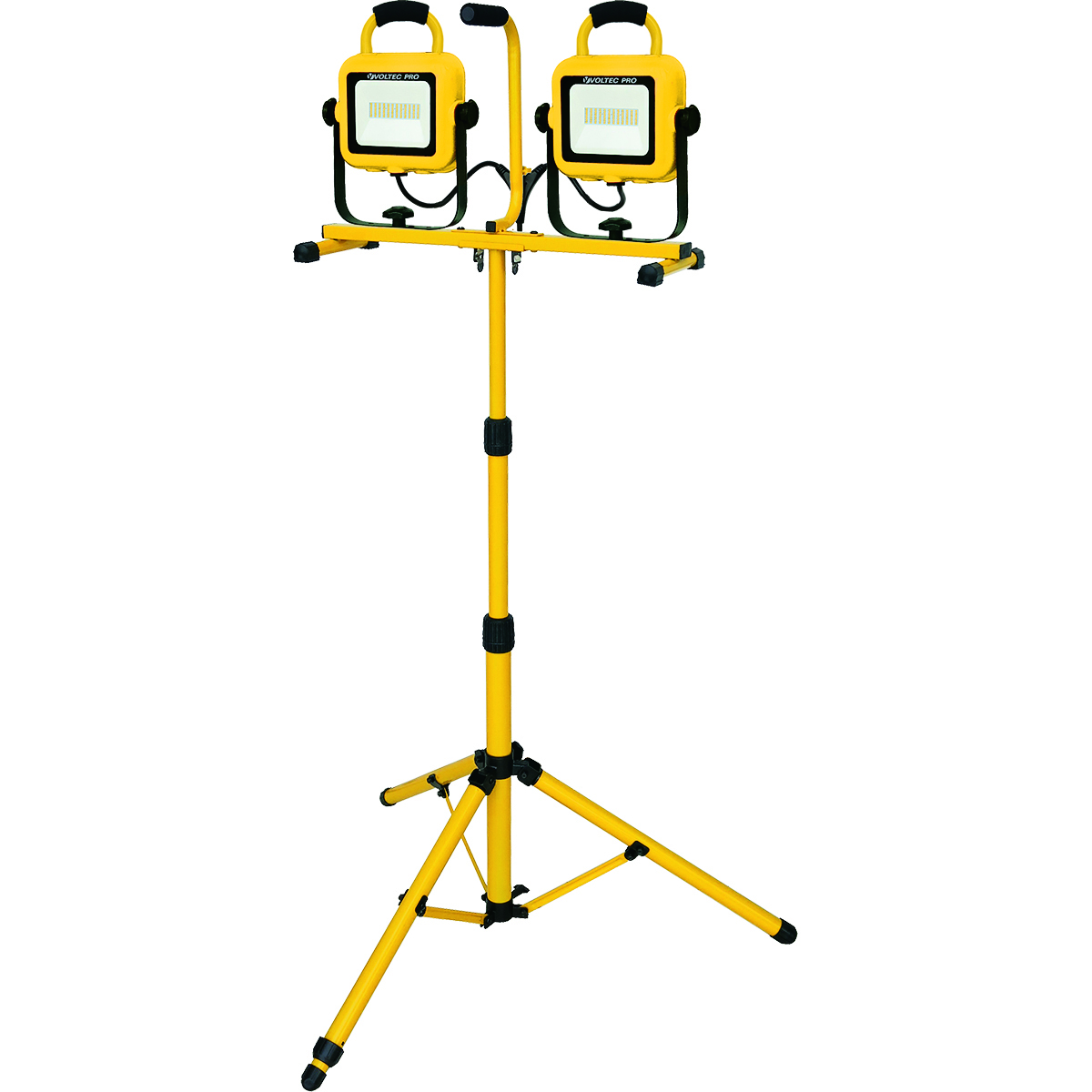 Channellock 13,200 Lm. LED Twin Head Tripod Stand-Up Work Light - Carr  Hardware