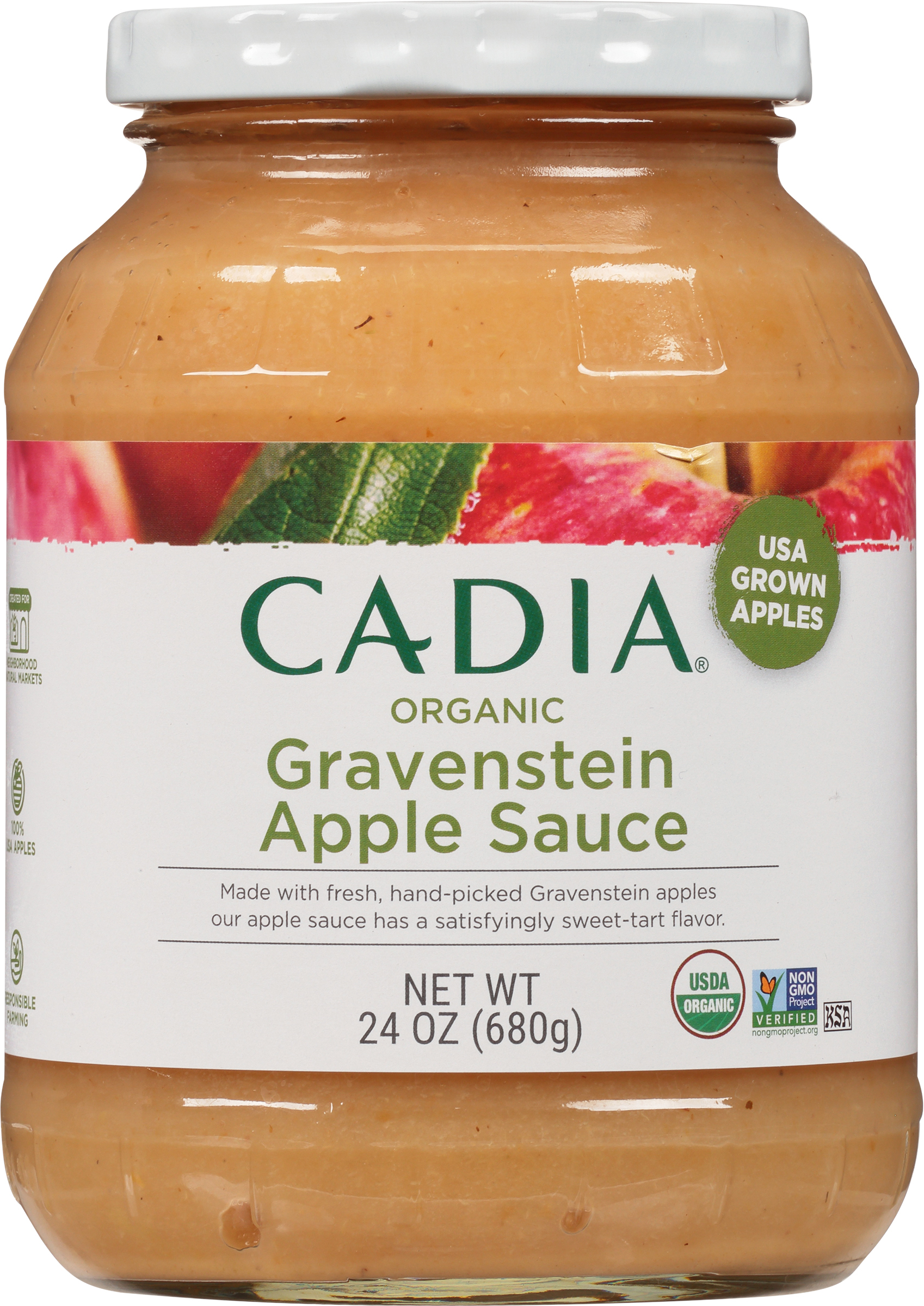 Apple Sauce, Organic, Gravenstein