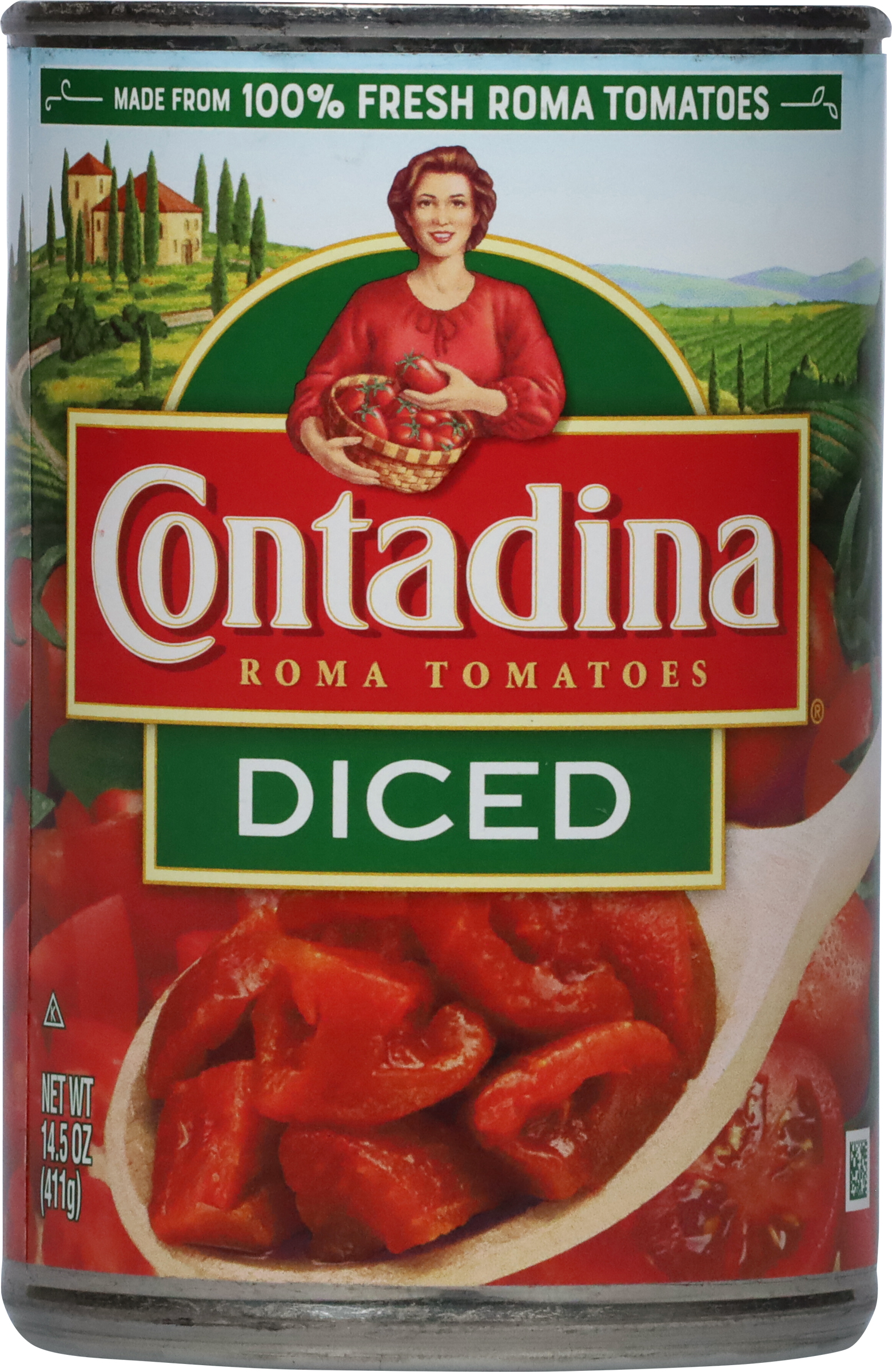 Roma Tomatoes, Diced