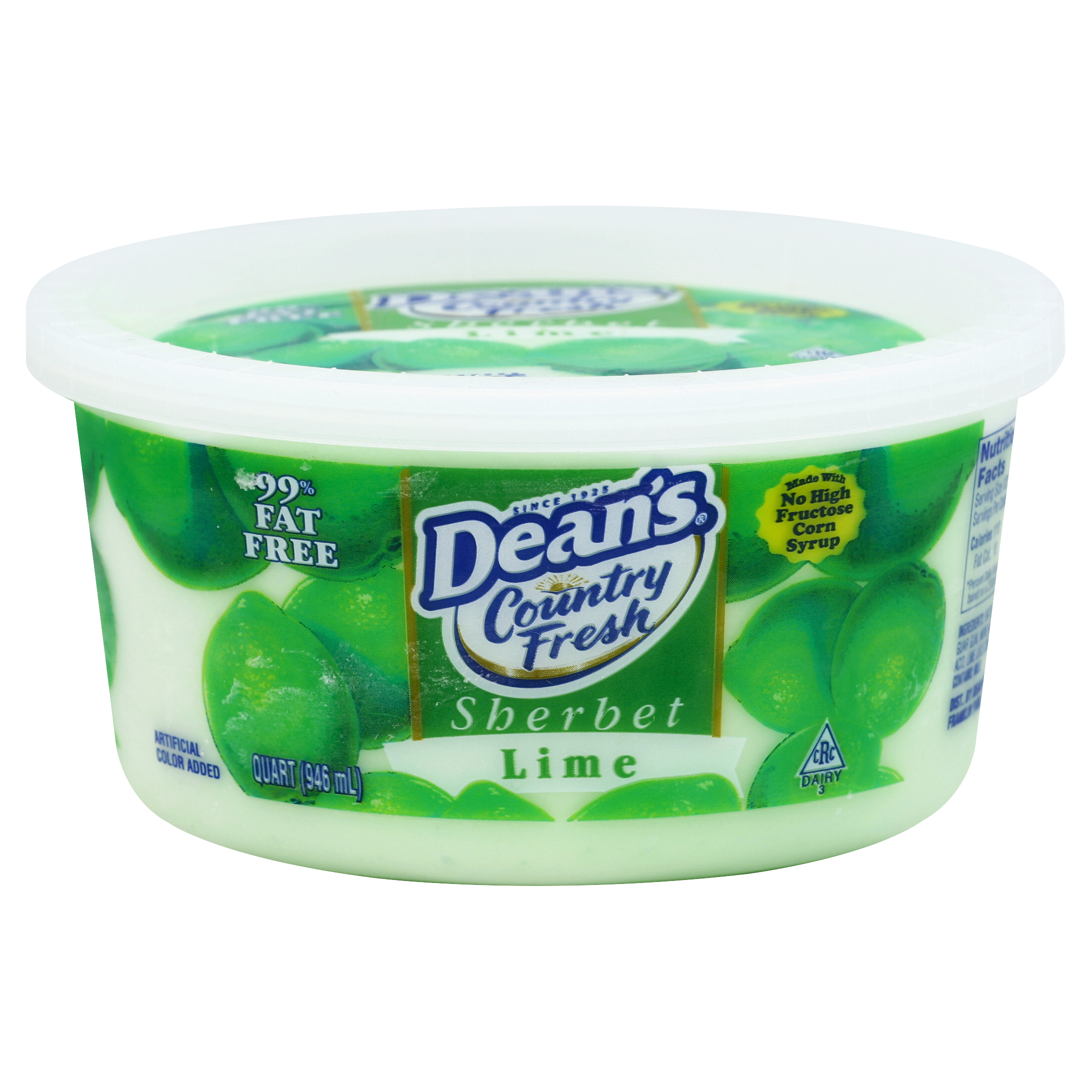 Dean's Country Fresh Sherbet 1 Qt