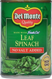 Leaf Spinach, No Salt Added image