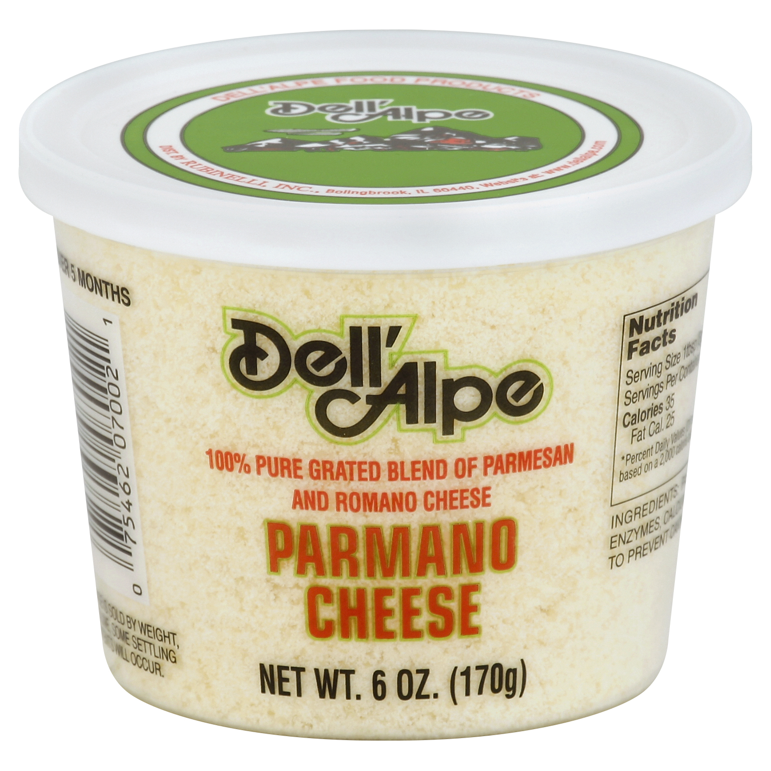 Dell'alpe Cheese 6 Oz