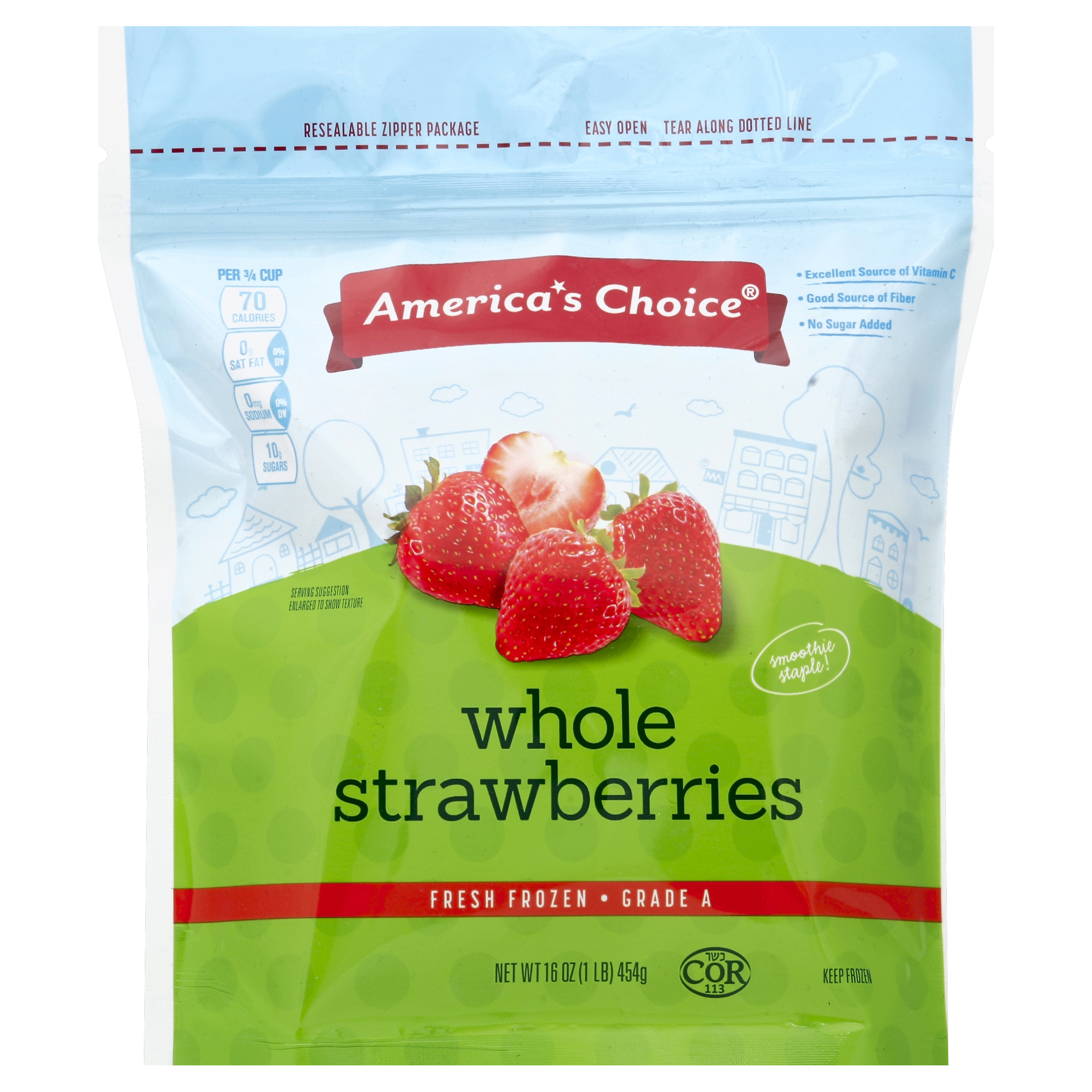 America's Choice Strawberries 16 Oz