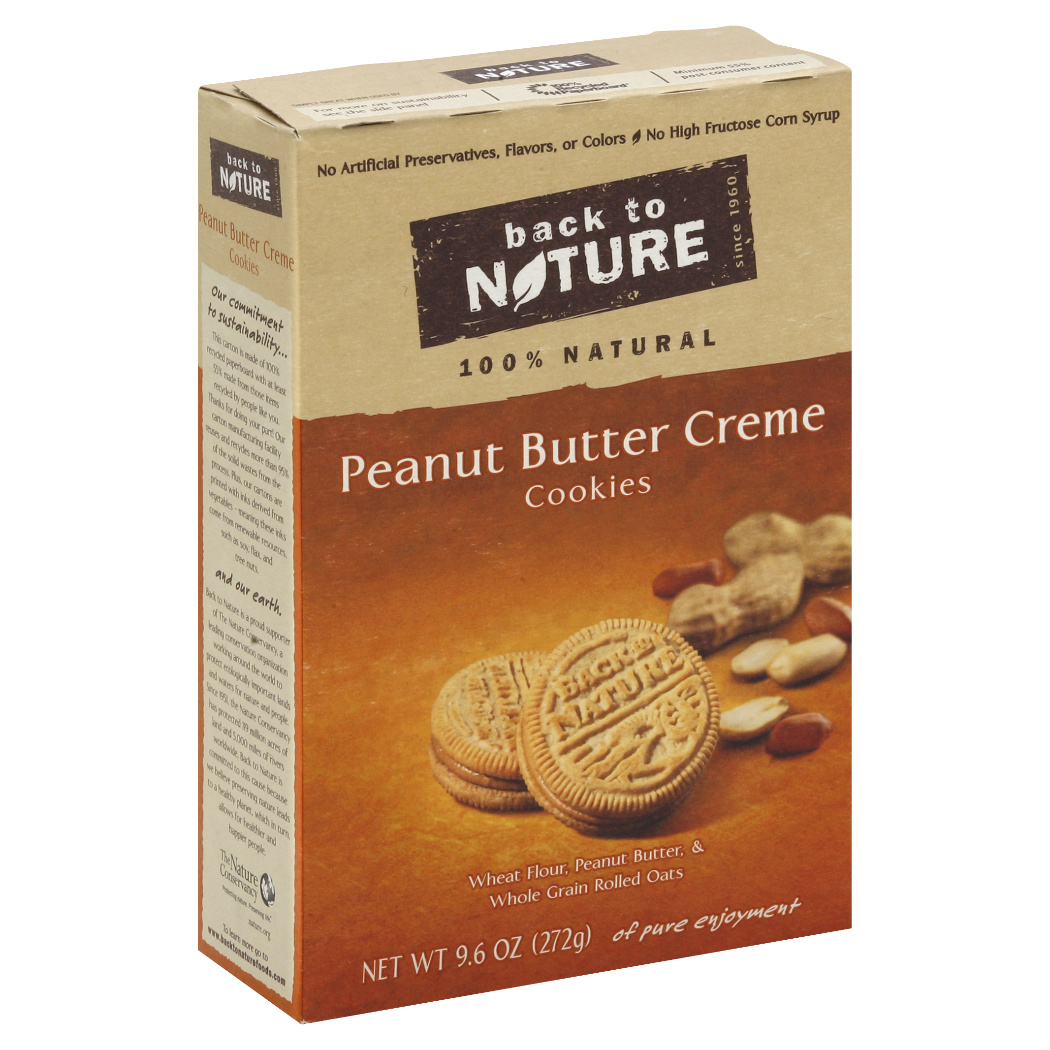 Back To Nature Cookies 9.6 Oz