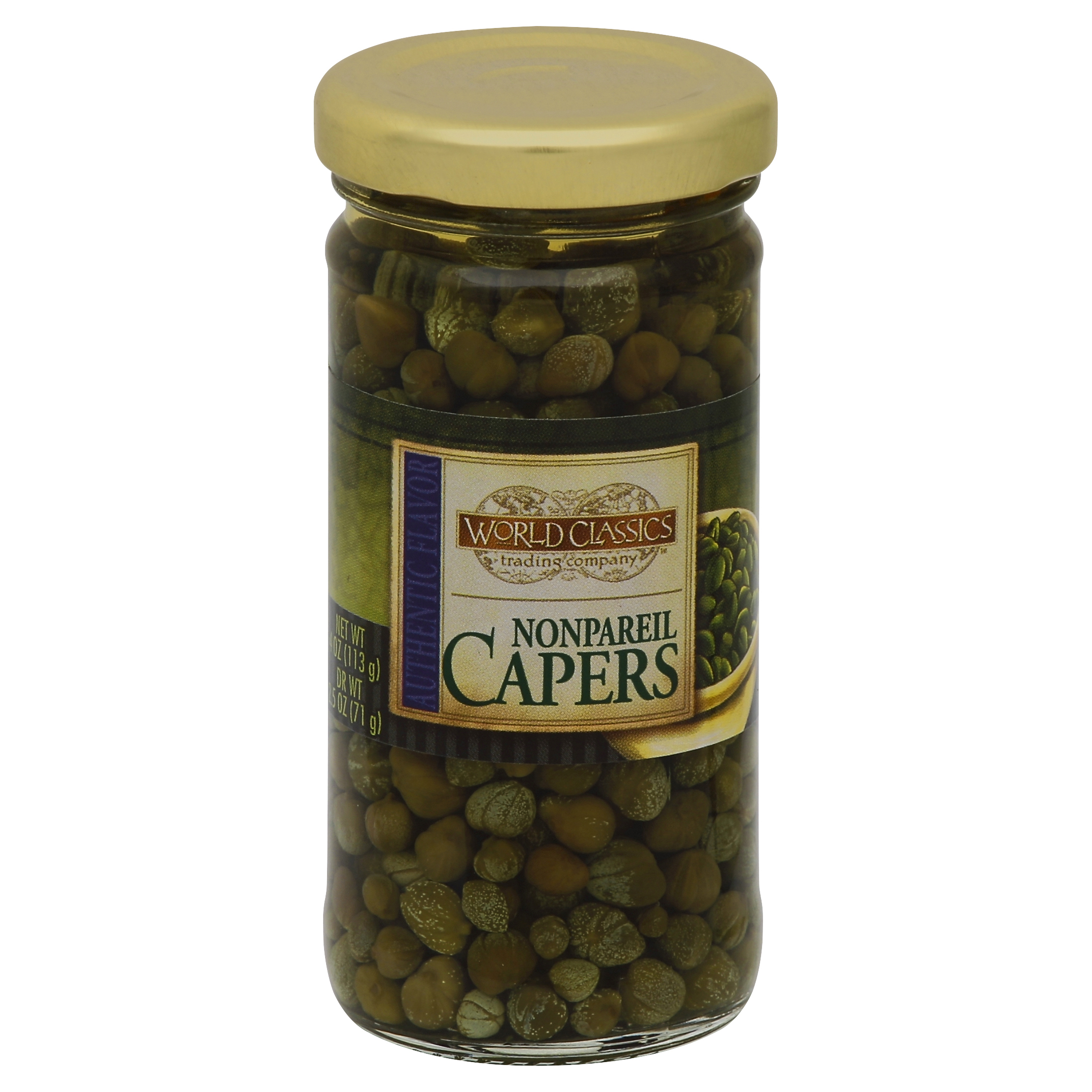 World Classics Capers 4 Oz